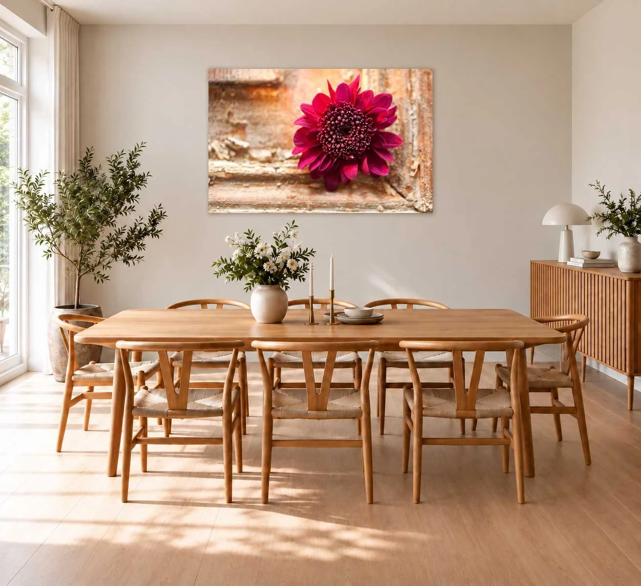 Skandinavisk-spisestue-med-dahlia-kunst.jpg