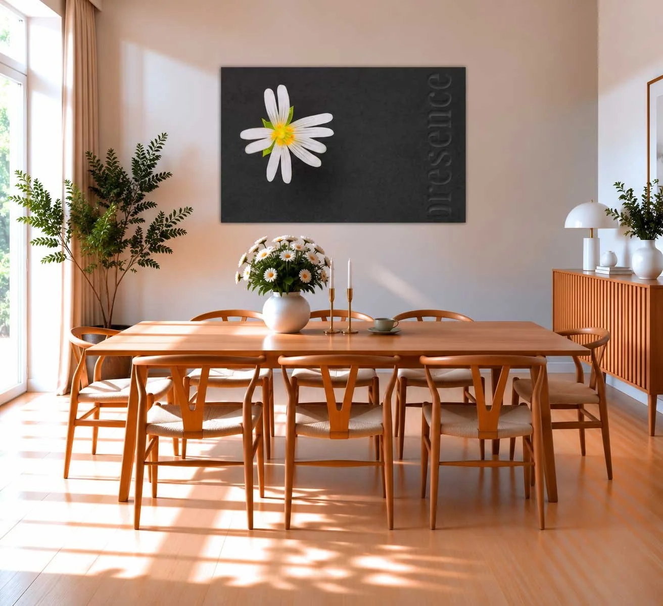 Skandinavisk-spisestue-med-blomstret-kunstværk.jpg