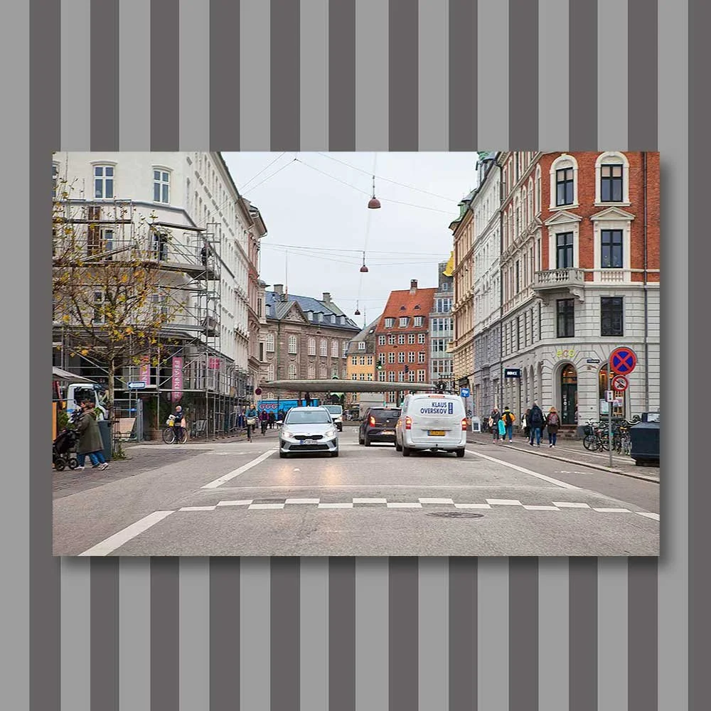 Titel: City Pulse Kopenhagen 6 (Leinwand)