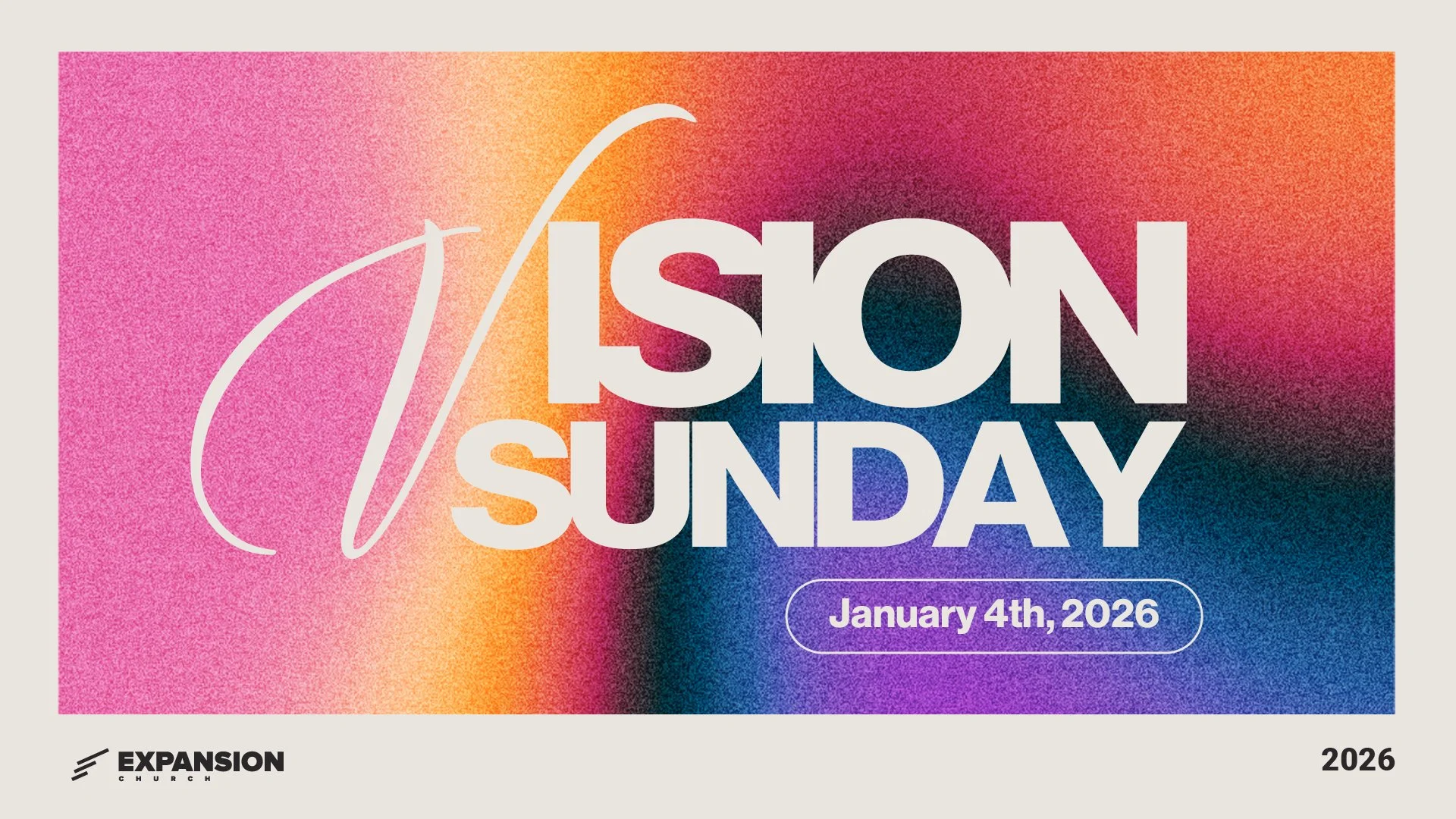 Vision Sunday 