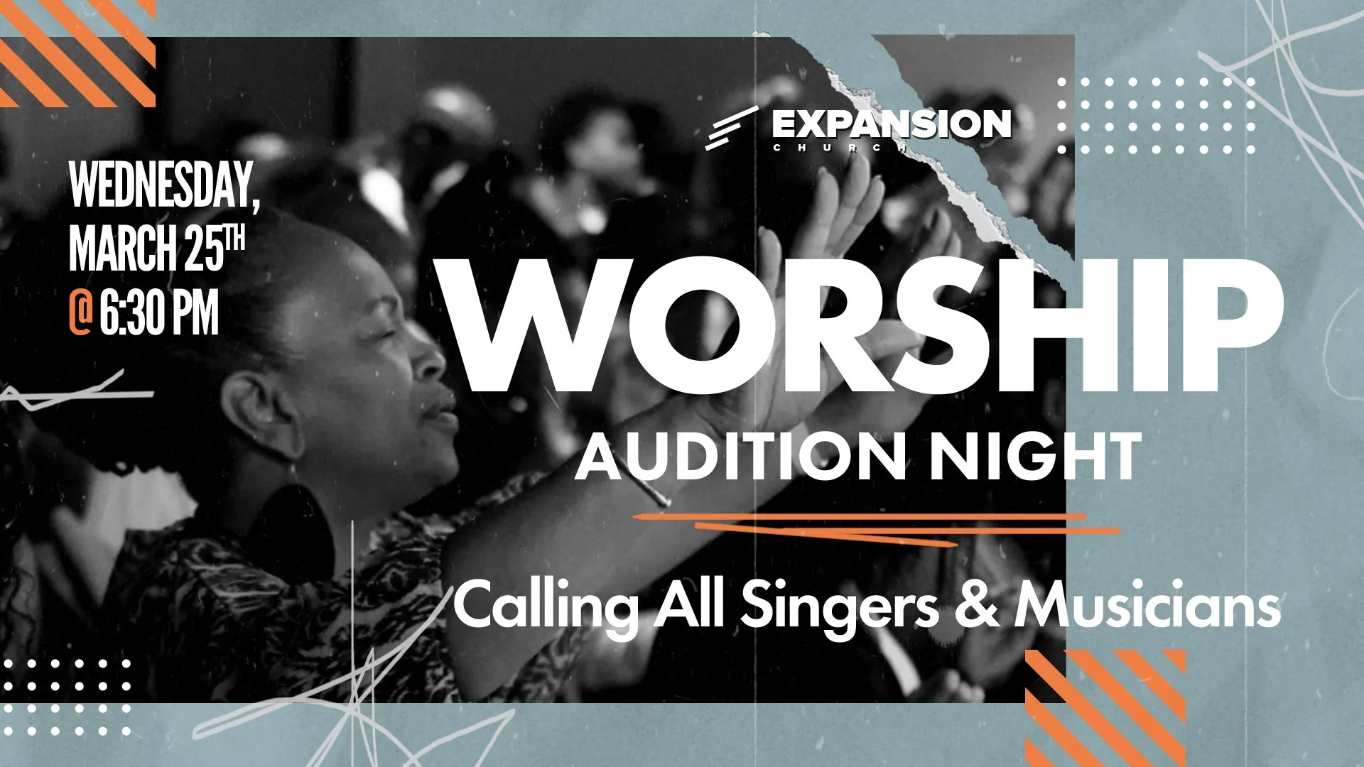 Expansion Worship Audition Night