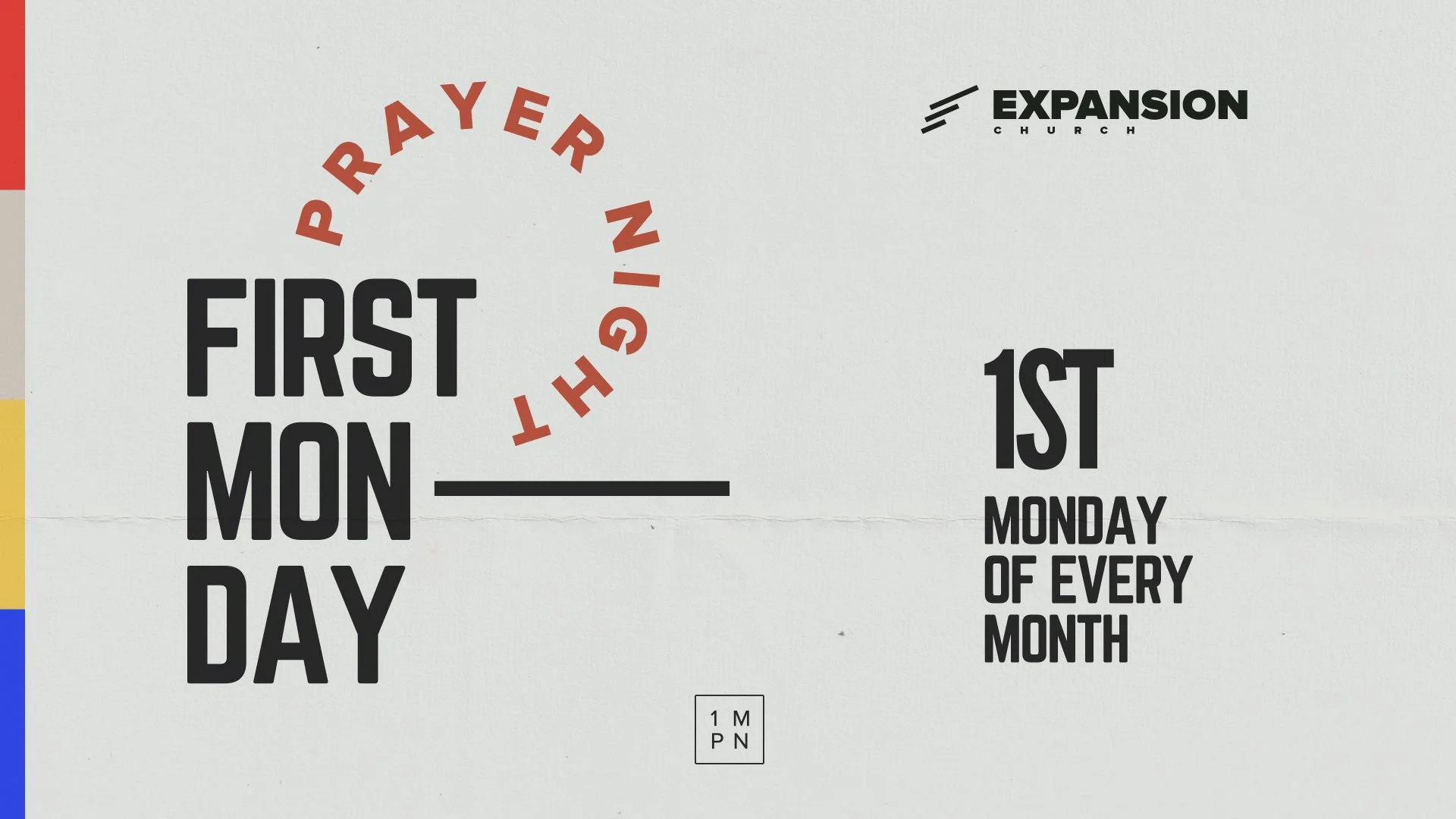 First Monday Prayer Night
