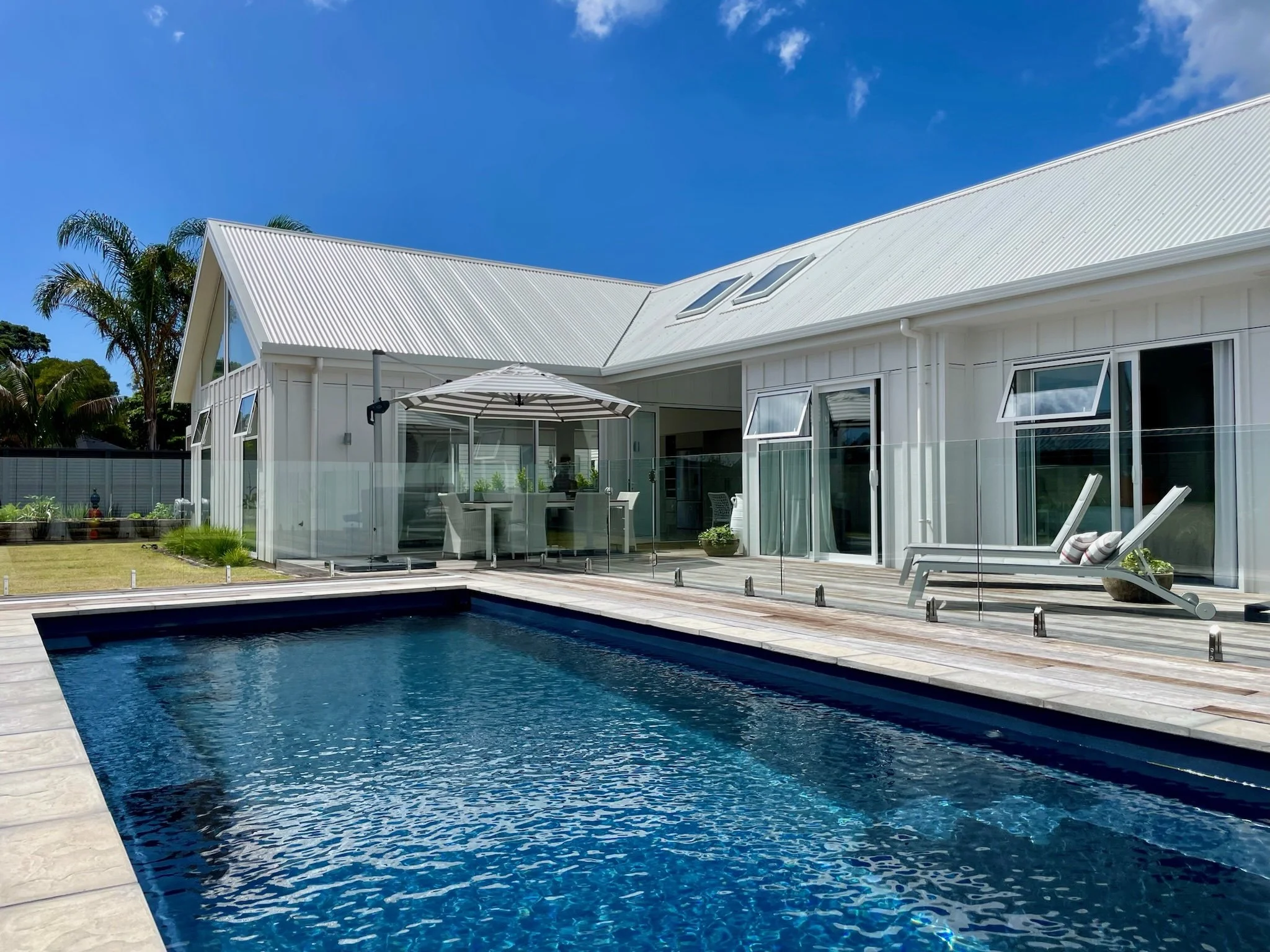 Luxury new home with swimming pool, Elite Building certified builders Northland