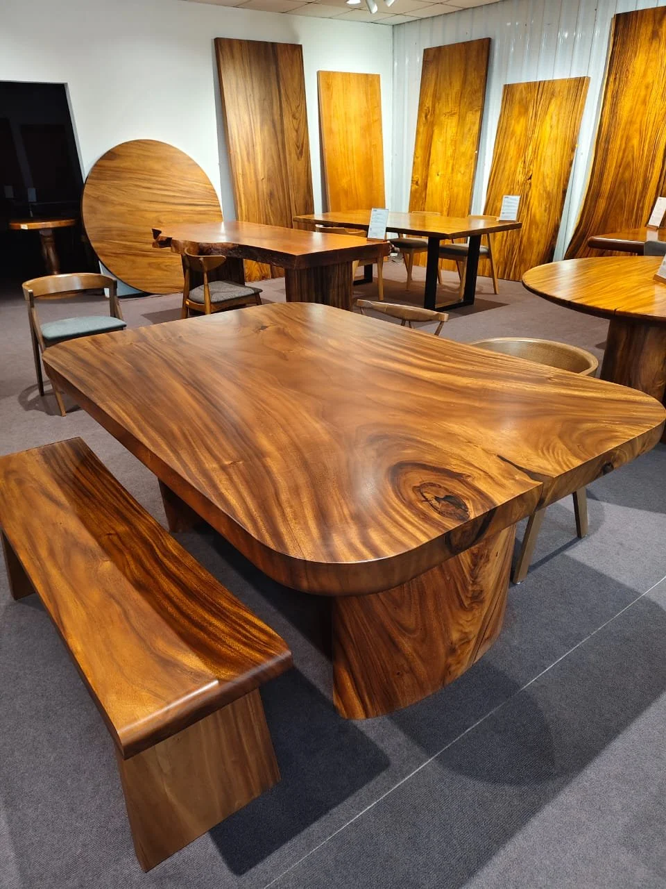 Rounded Corner Square Table