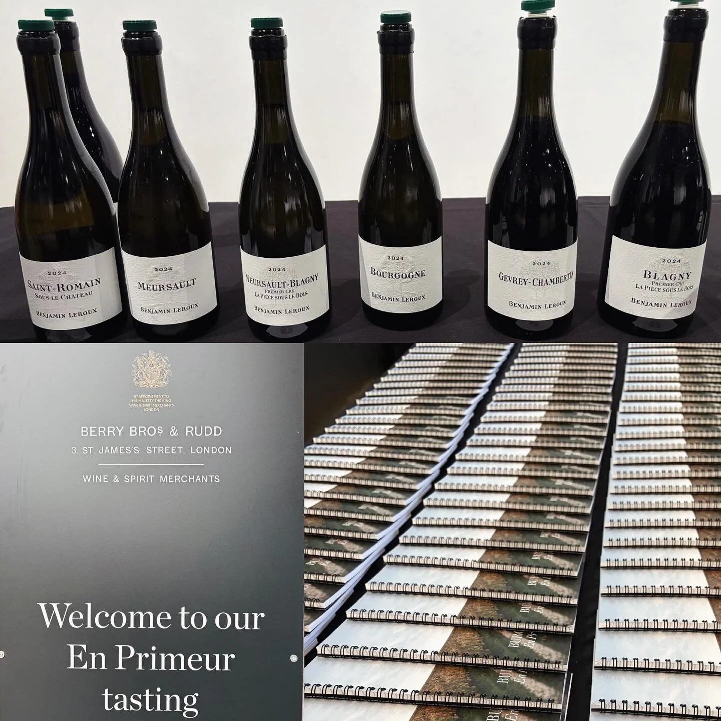 Merci @berrybrosrudd et @ripleywines pour deux supers d&eacute;gustations Bourgogne En Primeur 2024! Toujours un plaisir de travailler avec vous.
🍷
Thank you Berry Brothers &amp; Rudd and Ripley Wines for two great 2024 Burgundy En Primeur tastings!