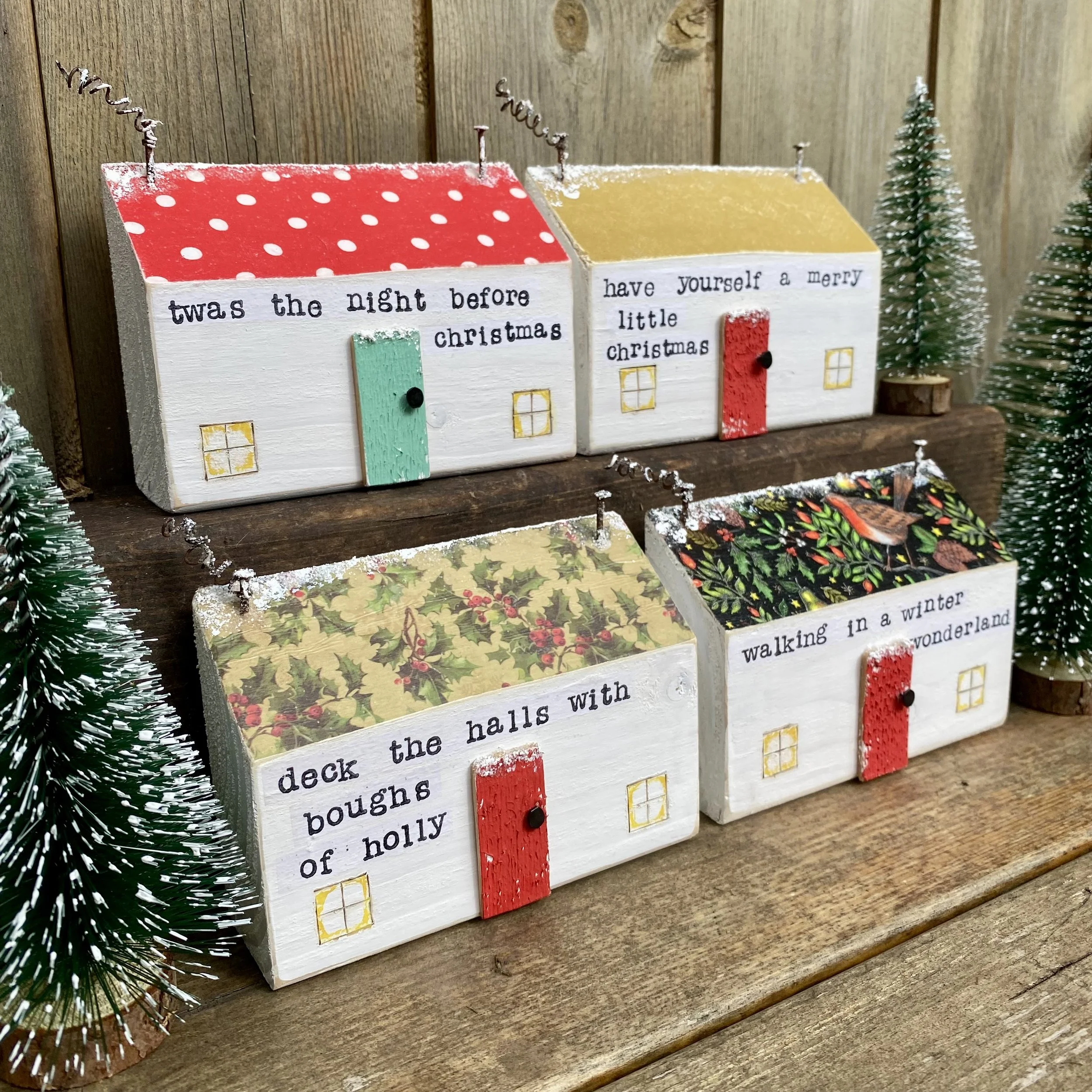 Wooden Christmas Cottages