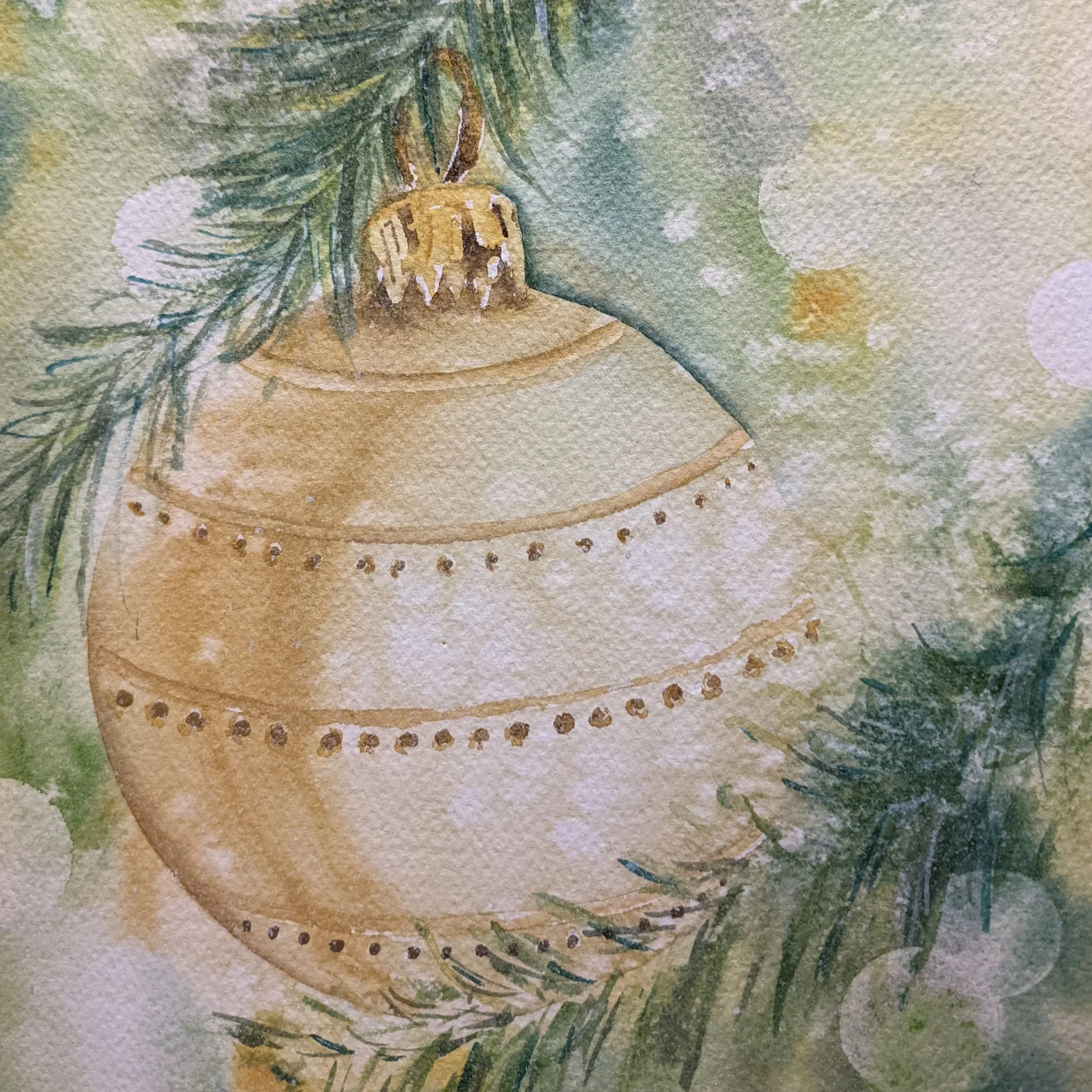Festive Watercolour with Katy