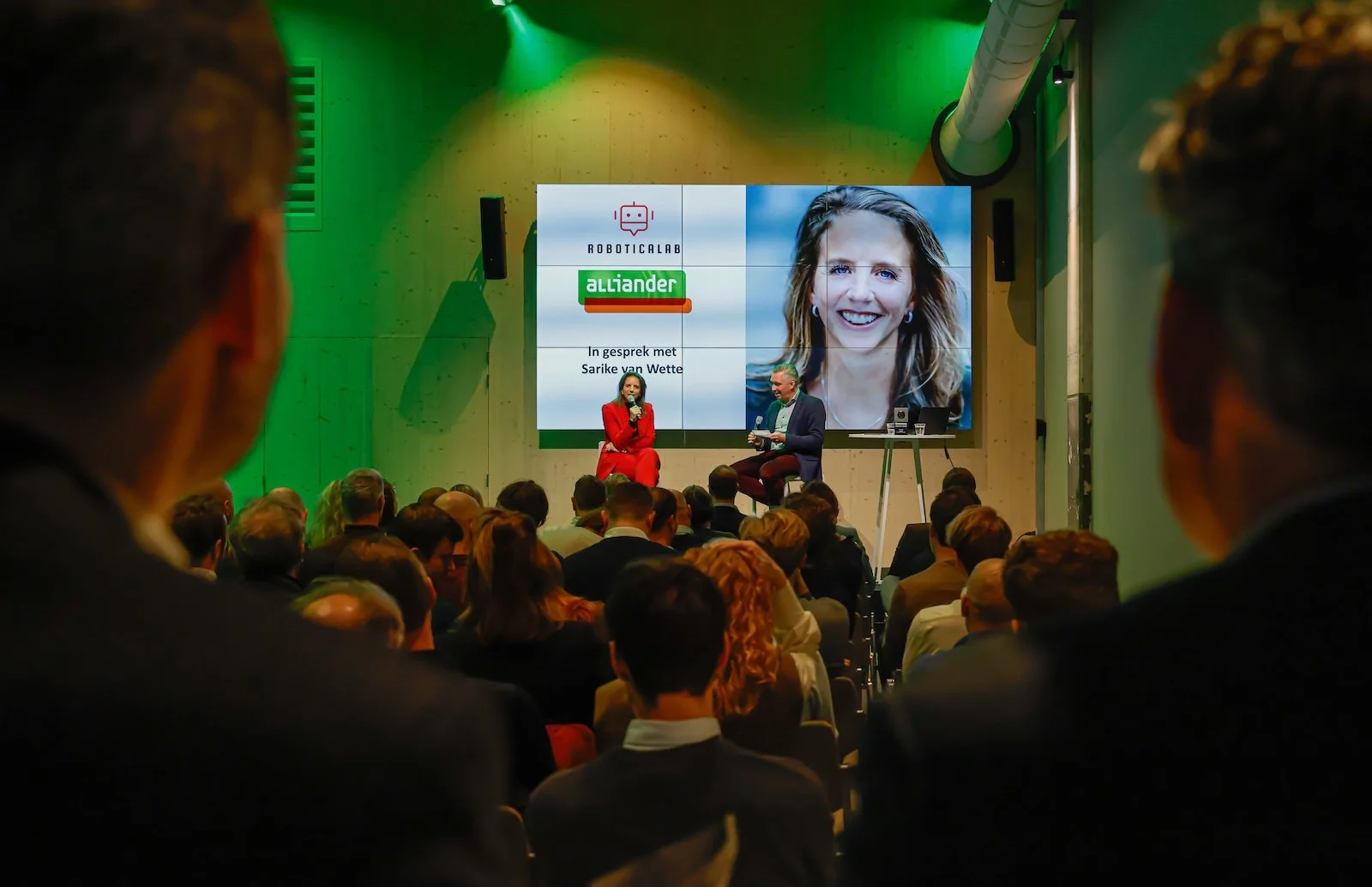 Alliander opening Robotica Lab