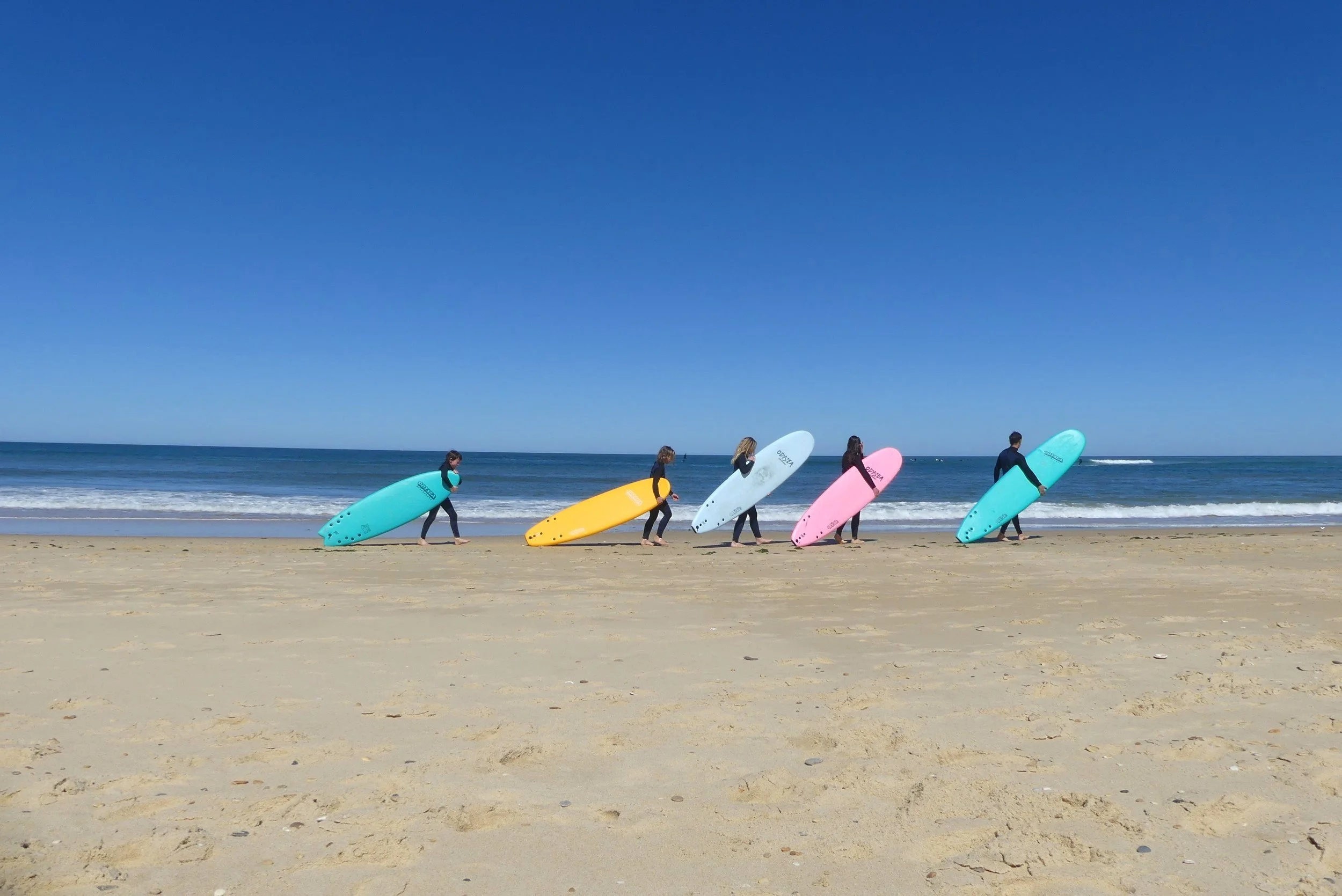 Planches de surf colorée junior