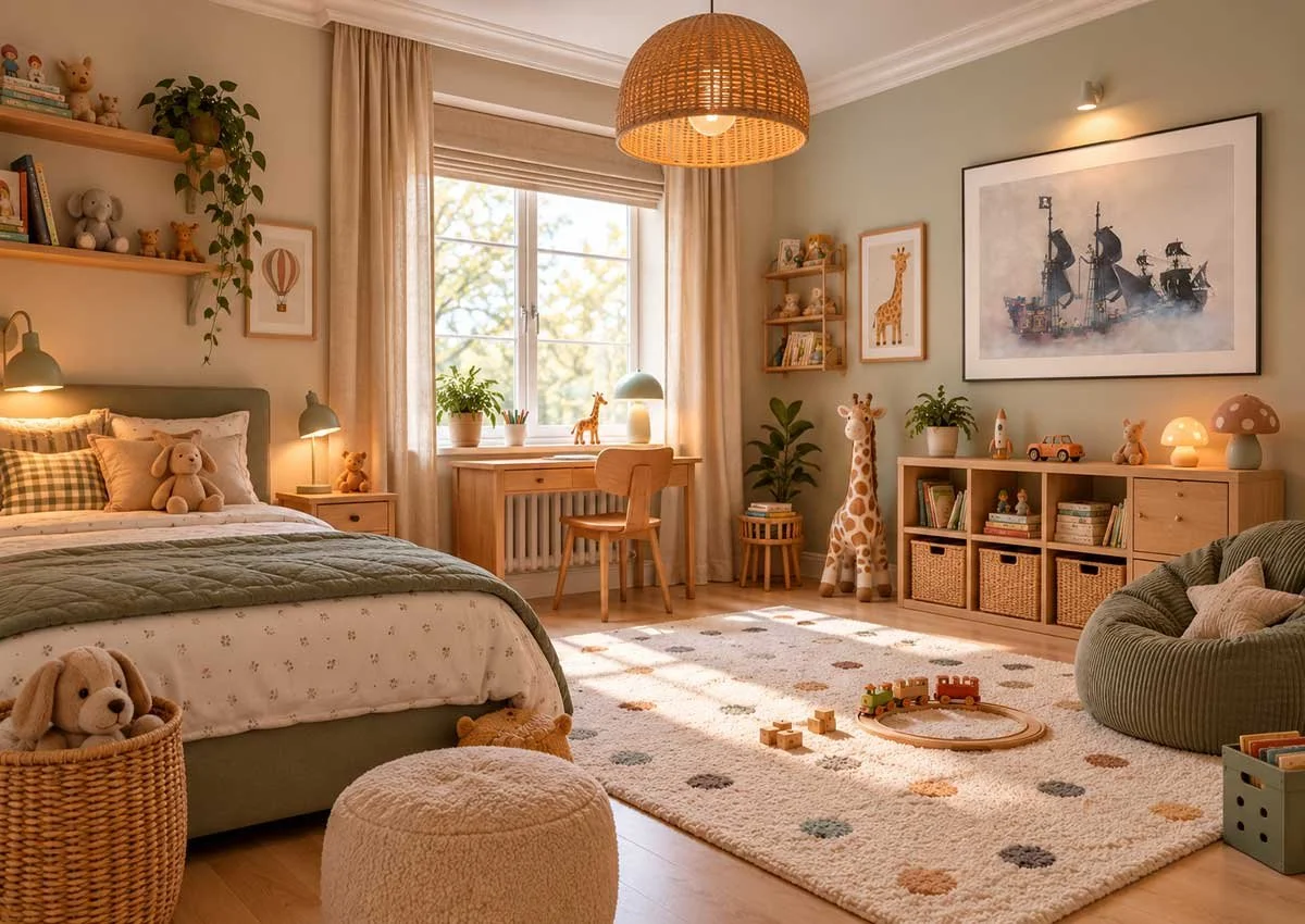 Cozy-Nordic-Kids’-Room-with-Pirate-Ship-Art.jpg