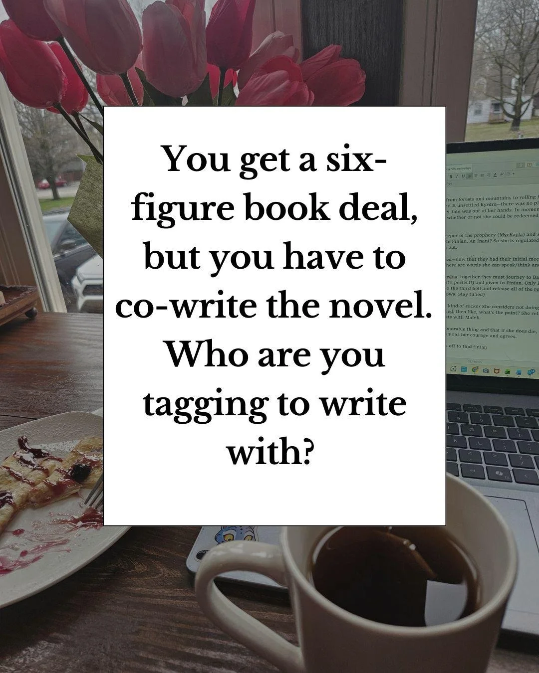 Tag your future co-author in the comments!
