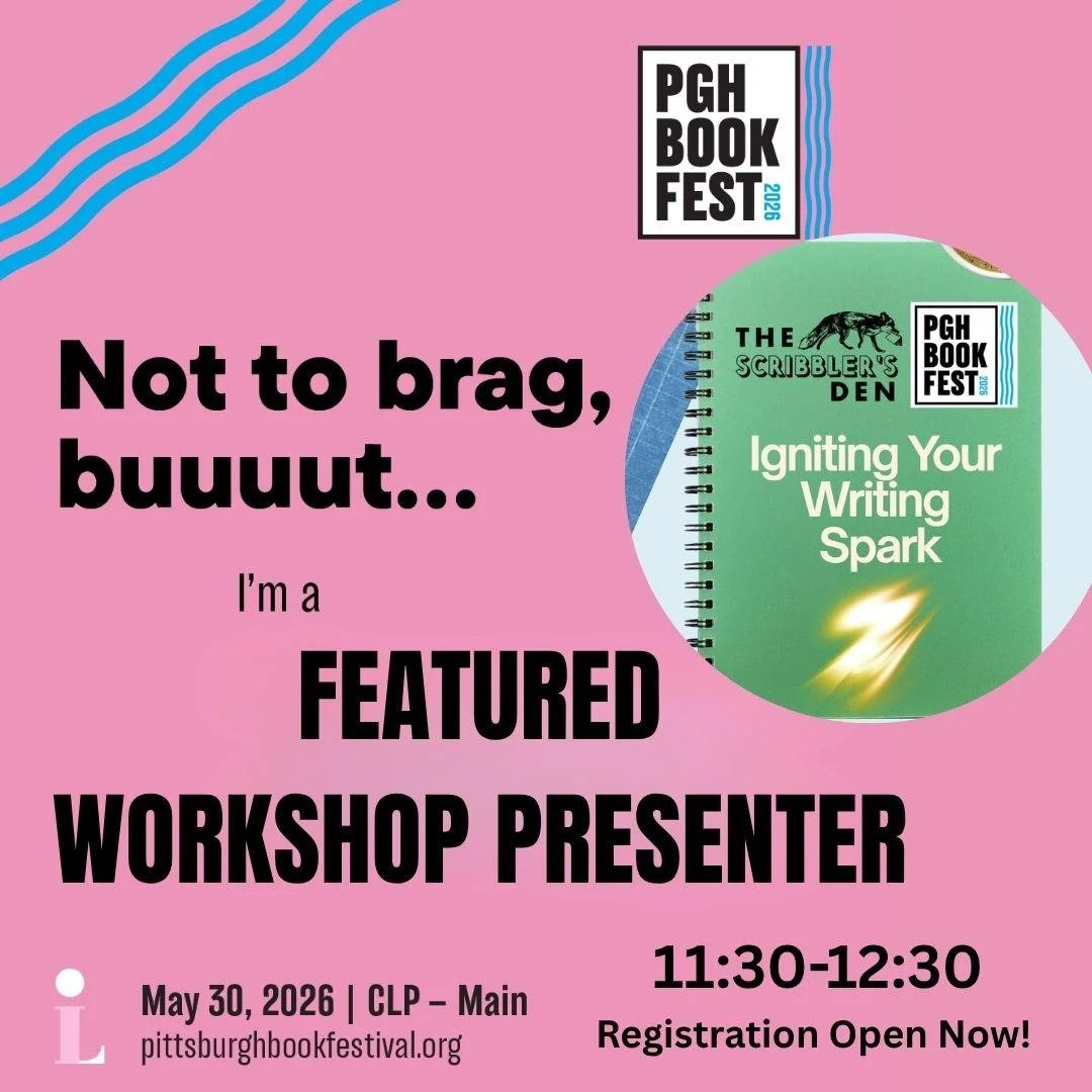 In case you missed it, The Scribbler's Den will be at this year&rsquo;s Pgh Book Fest! Join us alongside authors, poets, and other literary exhibitors on Saturday, May 30 at Carnegie Library of Pittsburgh &ndash; Main in Oakland. We&rsquo;ll be on si