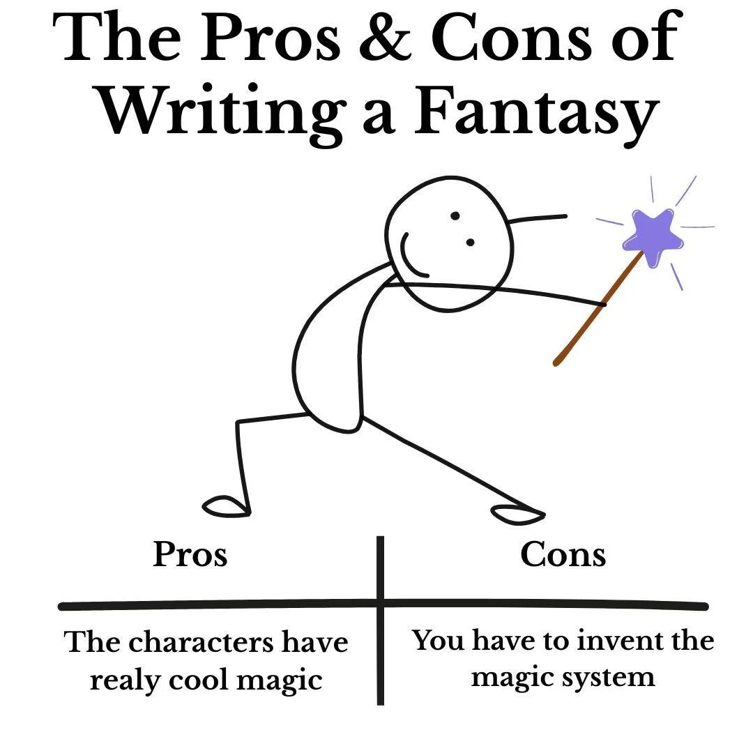Am I right? Tell me the book you think has a cool magic system in the comments! #amwritingfantasy #amwriting #writingcommunity #writinglife