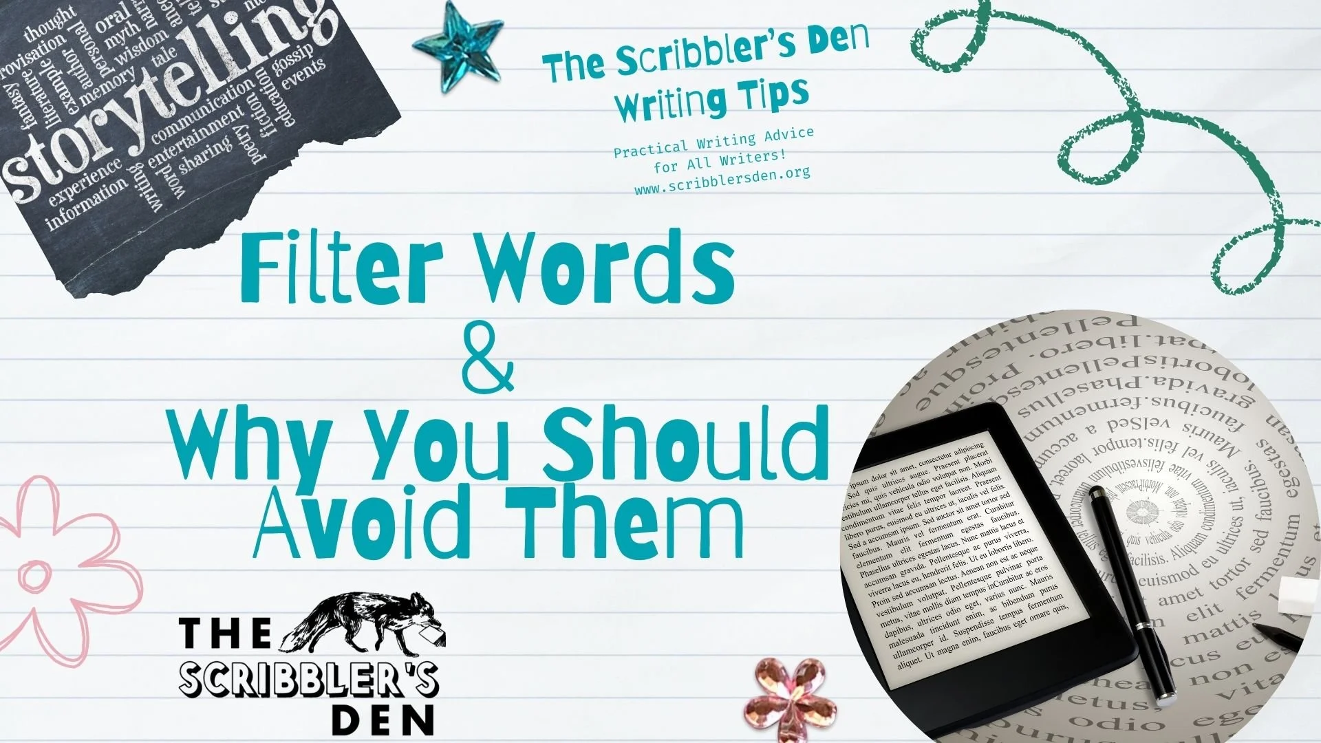 Filter Words &amp; Why You Should Avoid Them