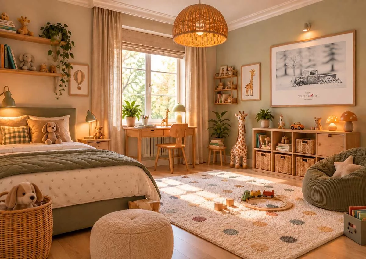 Cozy-Scandinavian-Nursery-with-Toy-Truck-Art.jpg