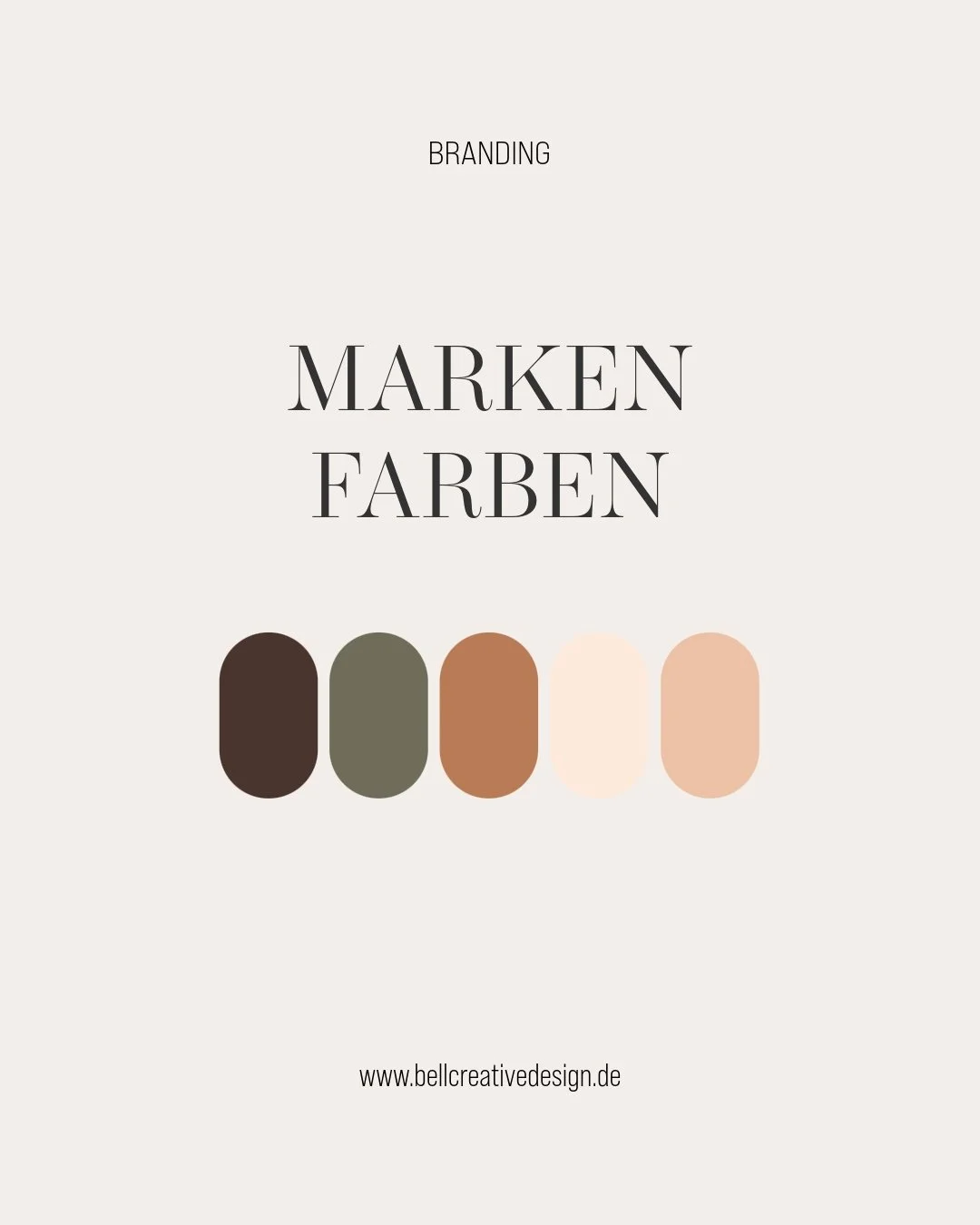 Deine Marke soll nicht nur sch&ouml;n aussehen, sondern sich auch richtig anf&uuml;hlen.
Farben haben eine starke Wirkung auf unser Unterbewusstsein. 
Gerade als Gr&uuml;nderin mit einem bewussten, achtsamen Business ist es wichtig, dass deine Marken