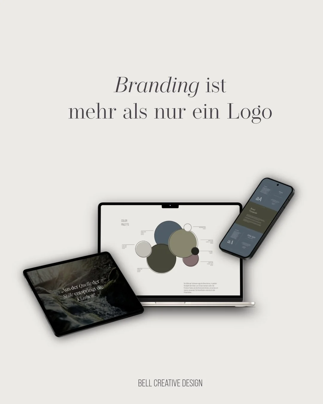 F&uuml;r viele ist ein Logo der erste Gedanke, wenn es um Branding geht. Doch das ist nur die Spitze des Eisbergs! Ein professionelles Branding umfasst so viel mehr: die strategische Grundlage deiner Marke, die visuelle Identit&auml;t und die Art und
