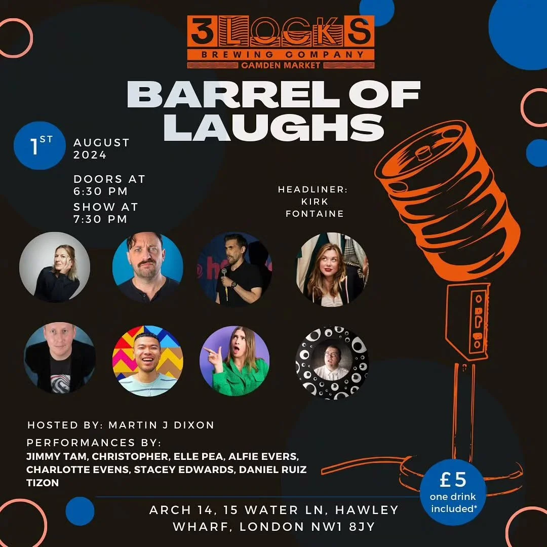 Beer! Laughs! ME! What more could you want? 💁🏼&zwj;♀️

Ticket link in bio

#standupcomedylondon
#comedylondon
#femalecomiclondon