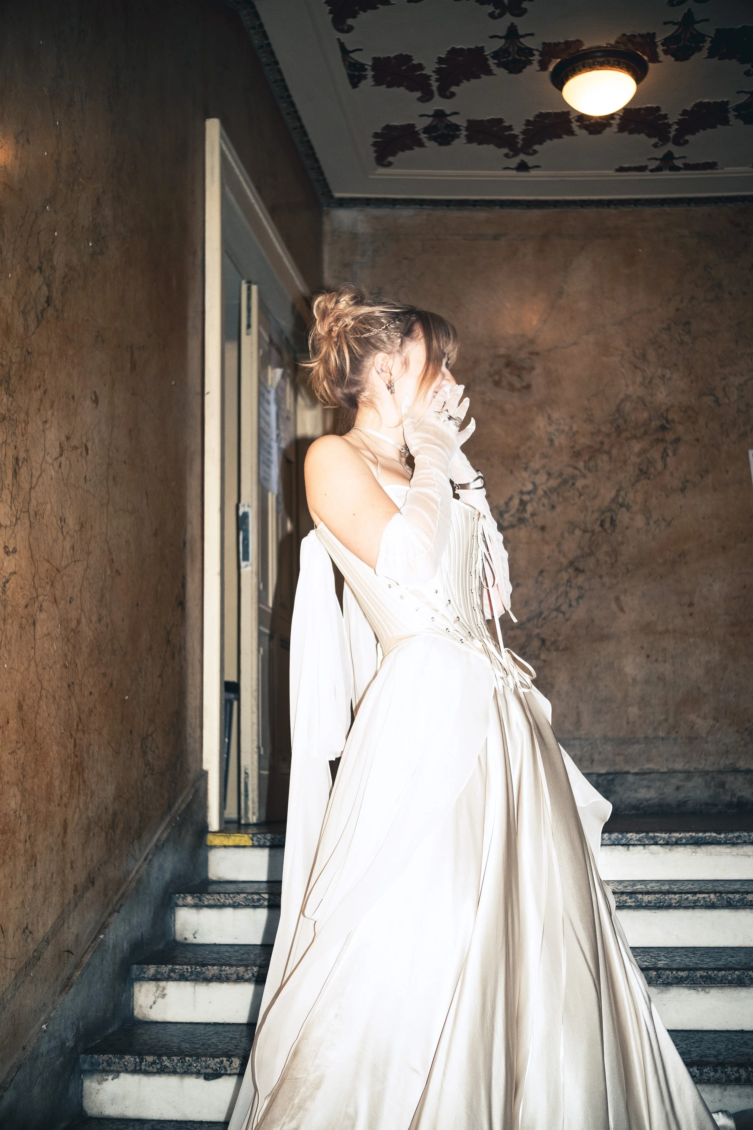 Custom evening dress