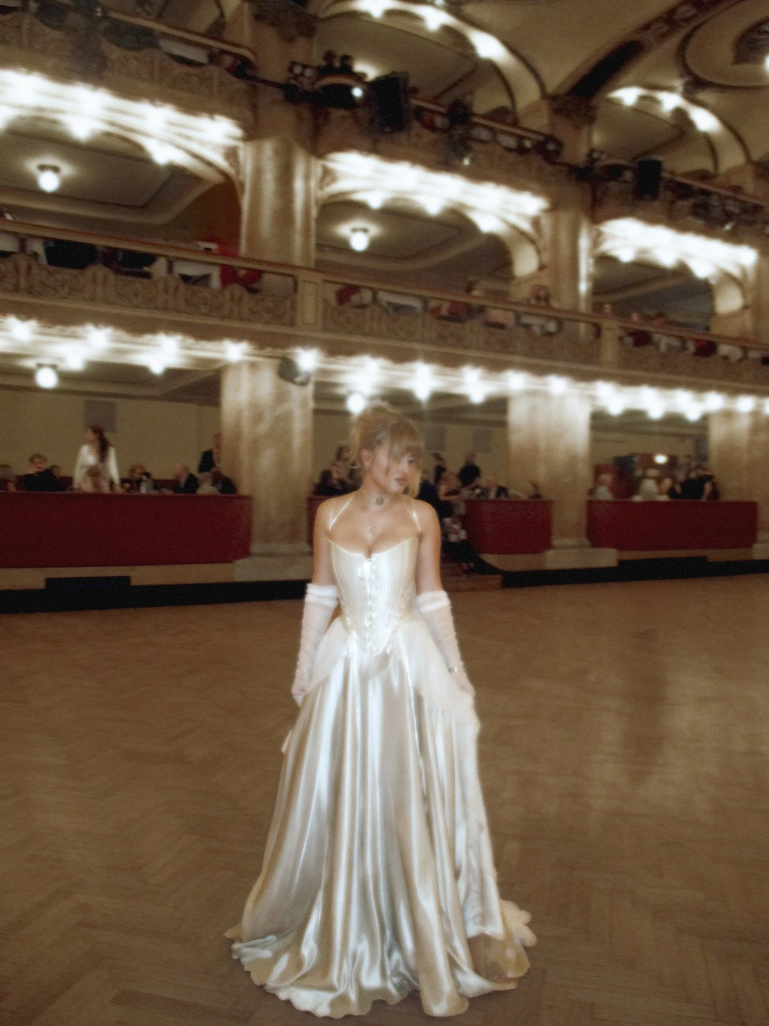 Custom evening dress