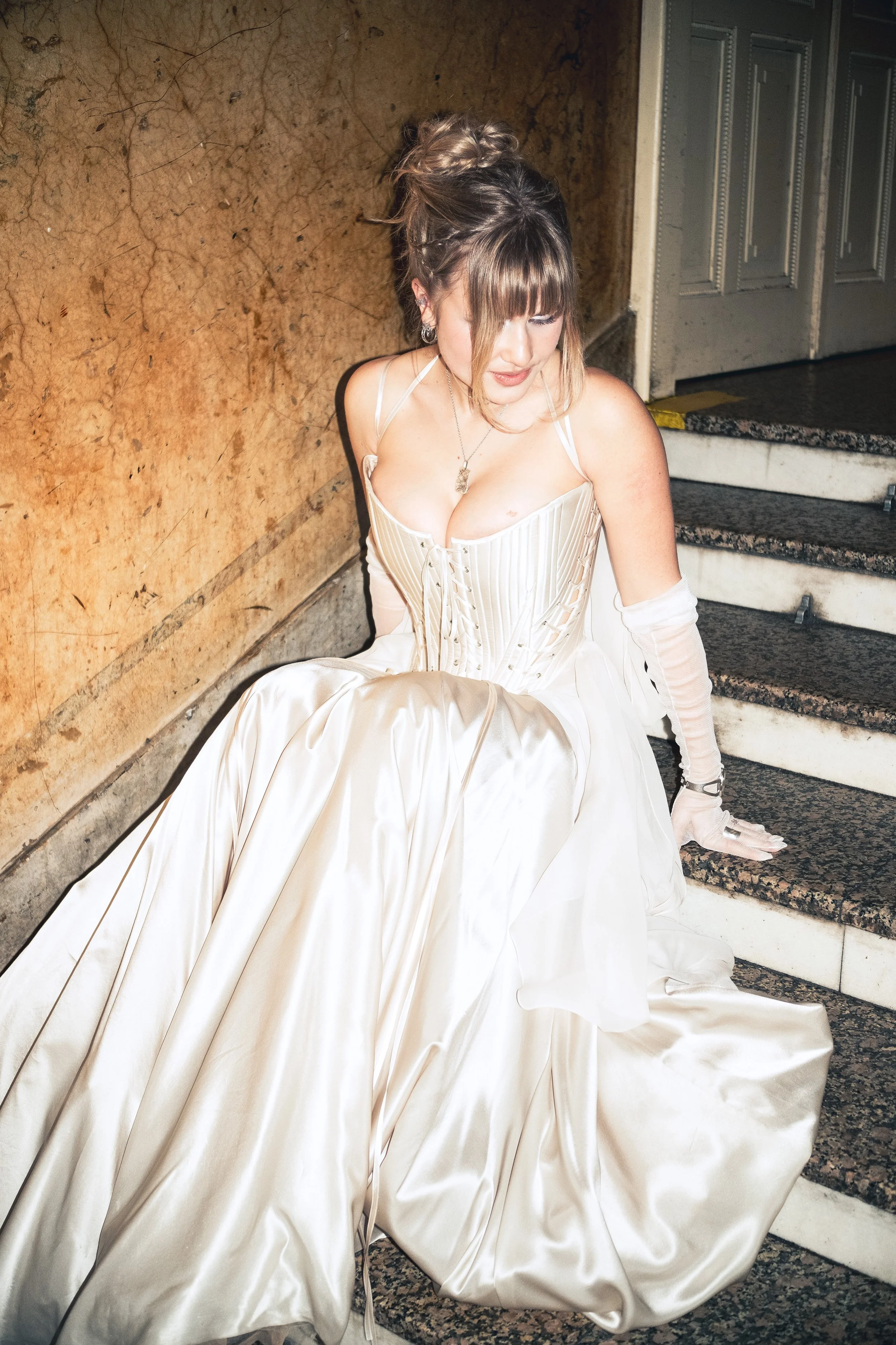 Custom evening dress