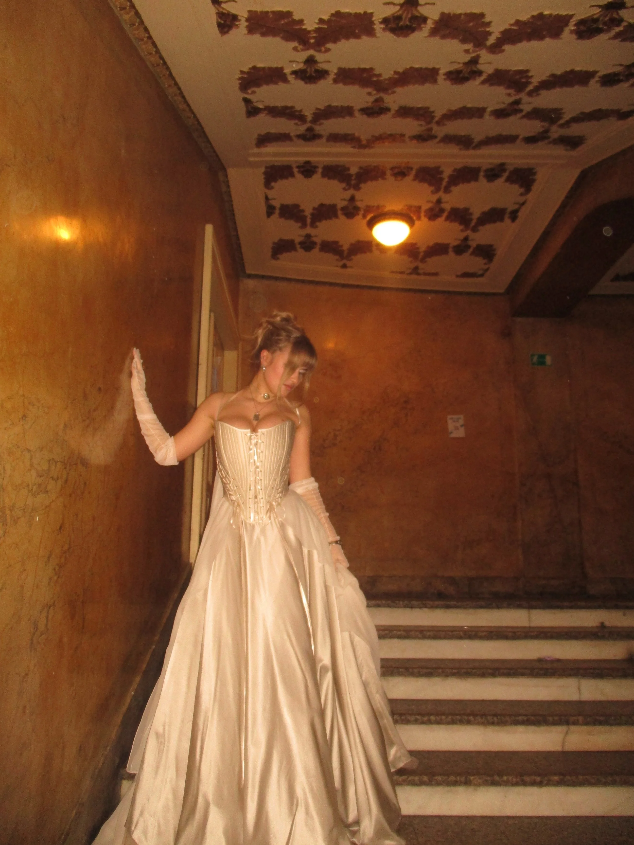 Custom evening dress