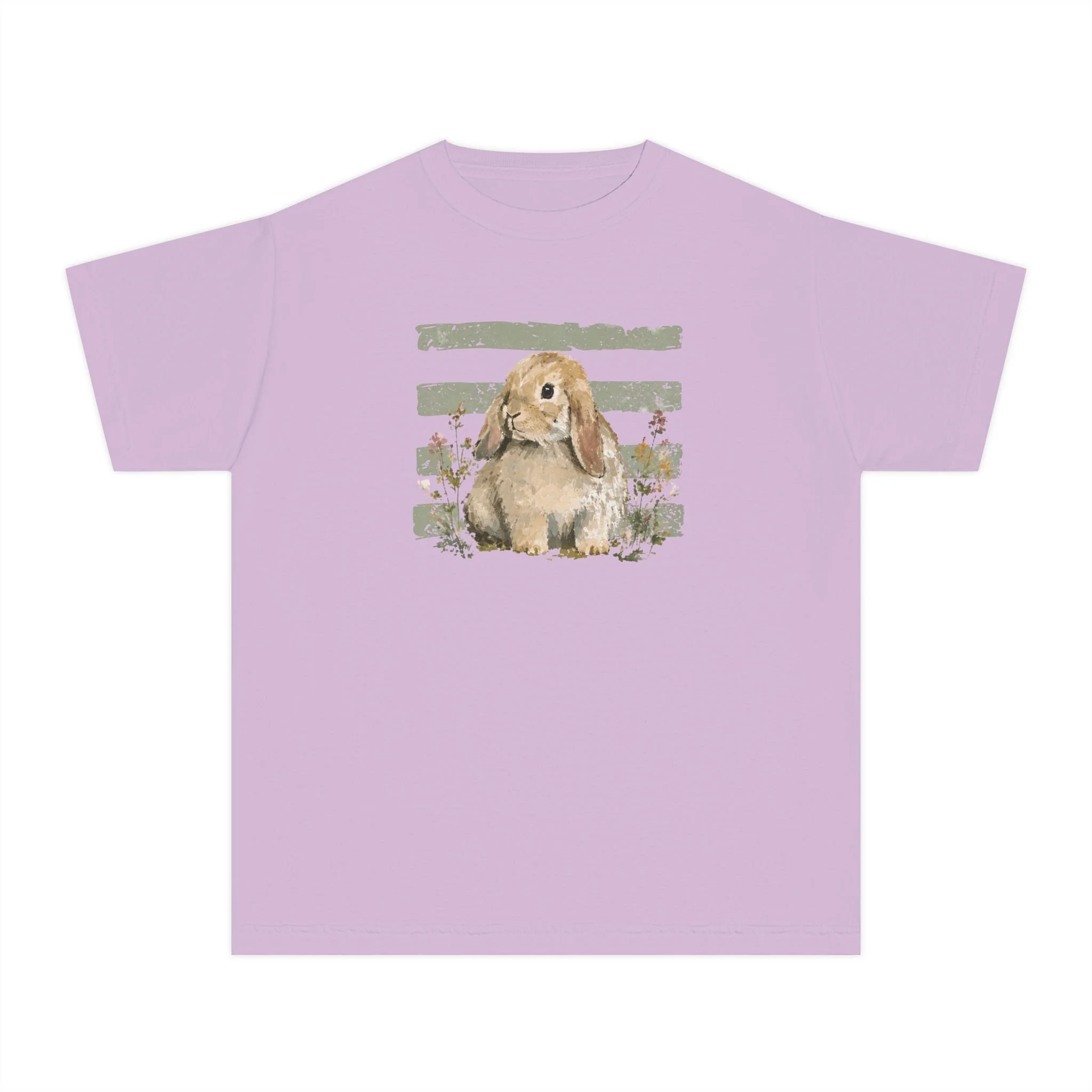 Kids Watercolor Lop Bunny Tee