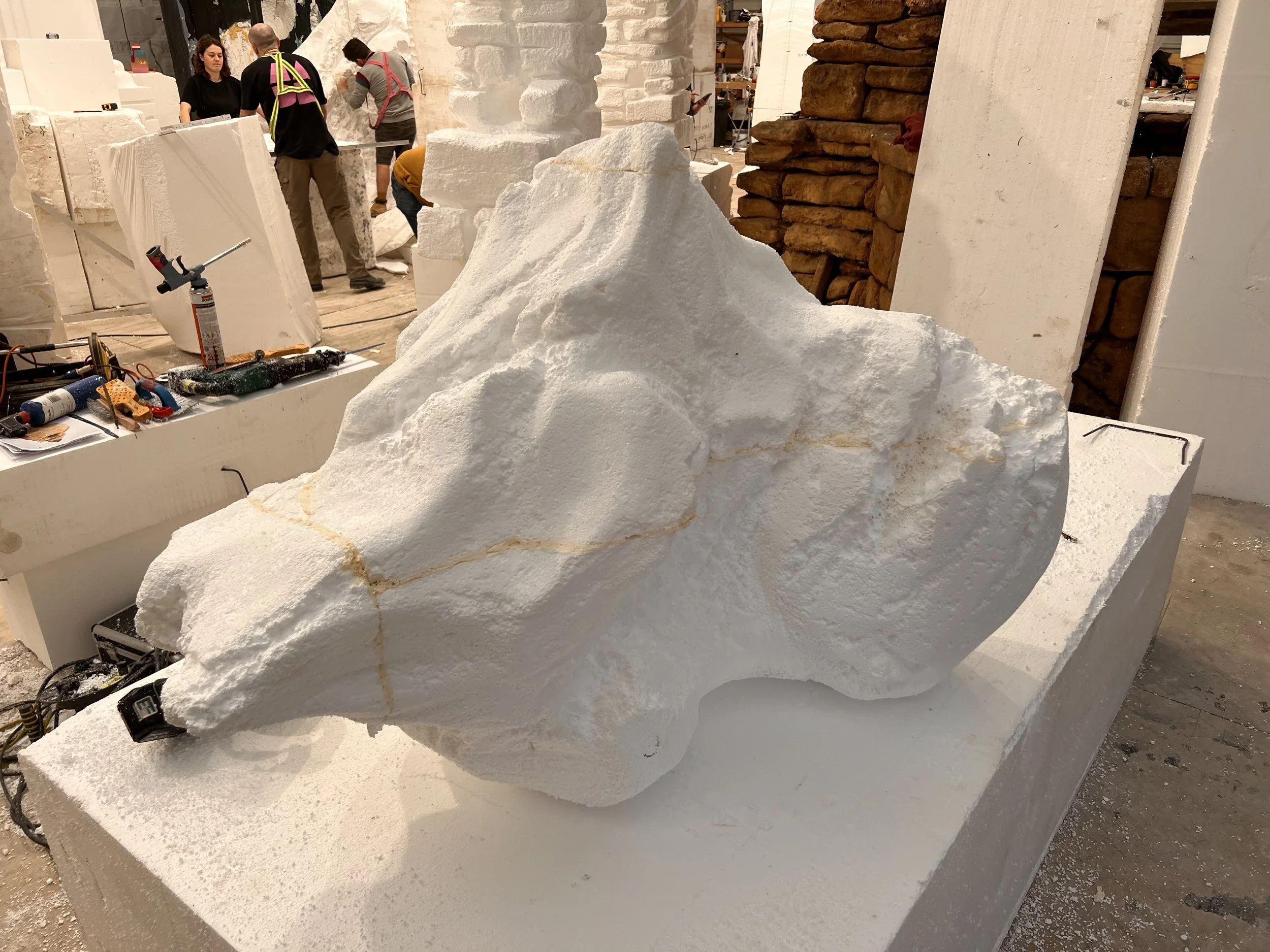 Rings of Power S2 - Fossilised Dragon Vertebrae [Cut]
Sculpted - Simon Martin 