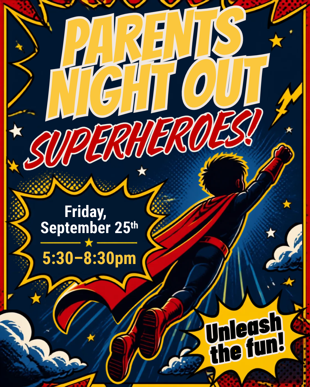 Parents' Night Out - September 25th