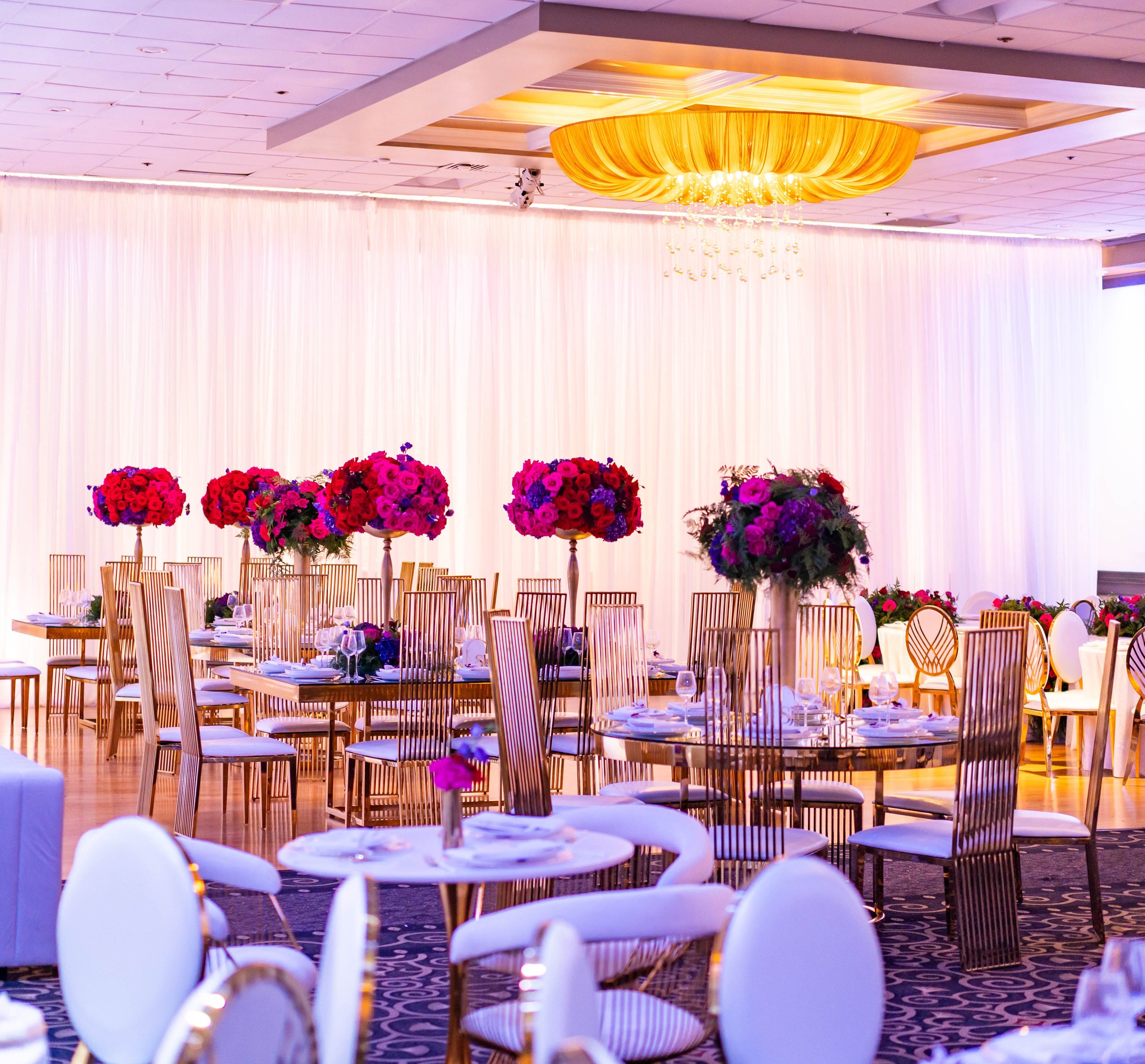 Wall to Wall Drape, White Sheer
