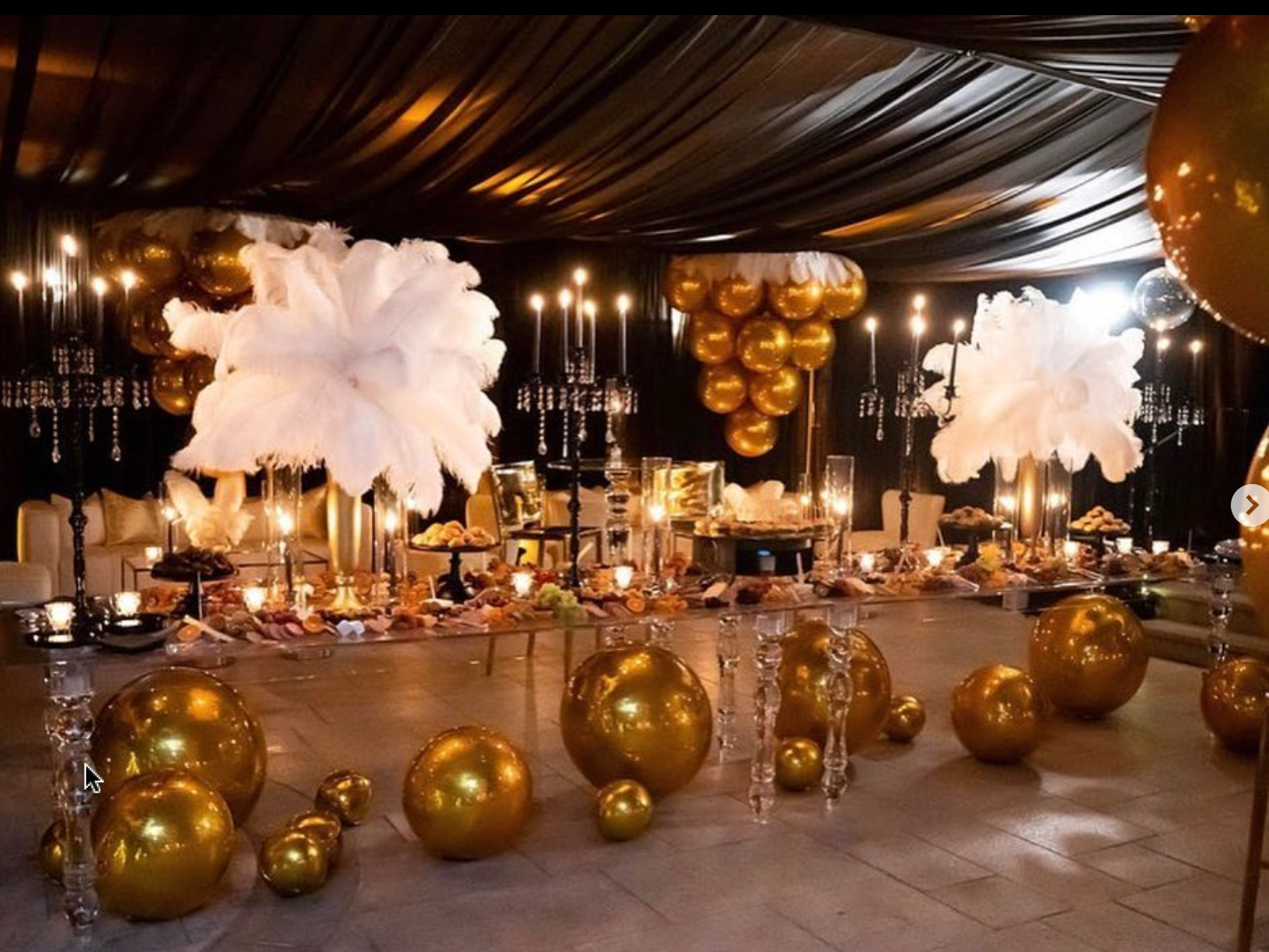 Full Coverage Ceiling Drape, Black Sheer