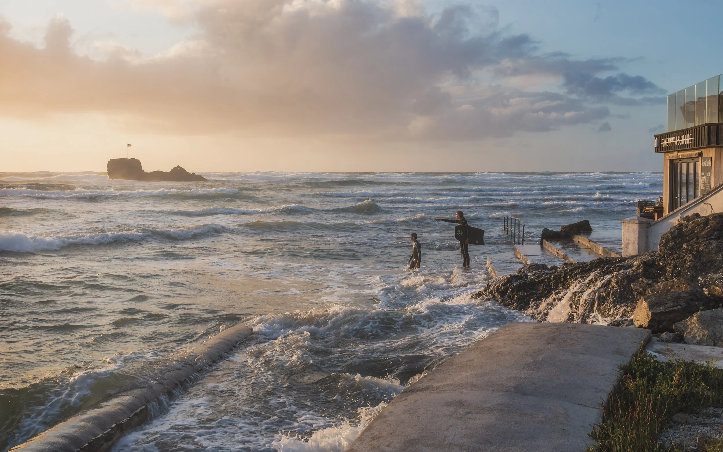 Perranporth Spring Tide September 2025
