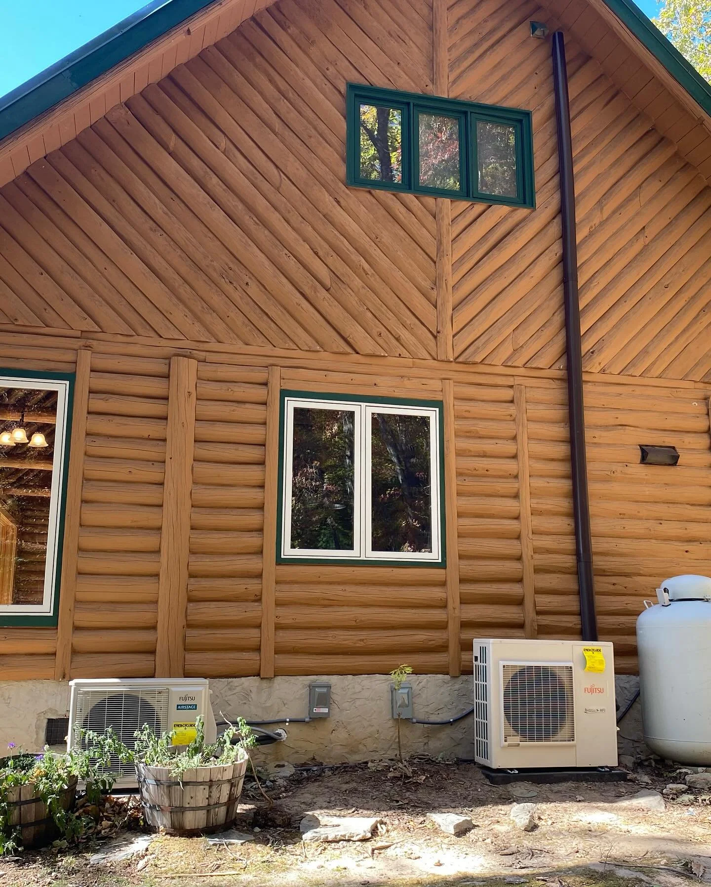 Had a ton of Invertor mini split system jobs lately. These systems can heat down below freezing with just the heat pump application to -5 degrees. There are also a lot of options such as ducted systems that work on the Invertor (mini split) type syst