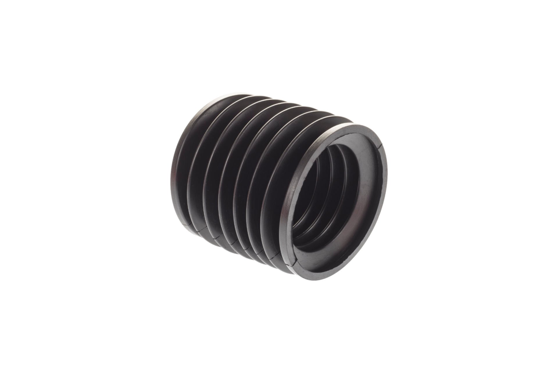 Bellows Medium Black Rubber EPDM - Modular Rubber Bellows Store