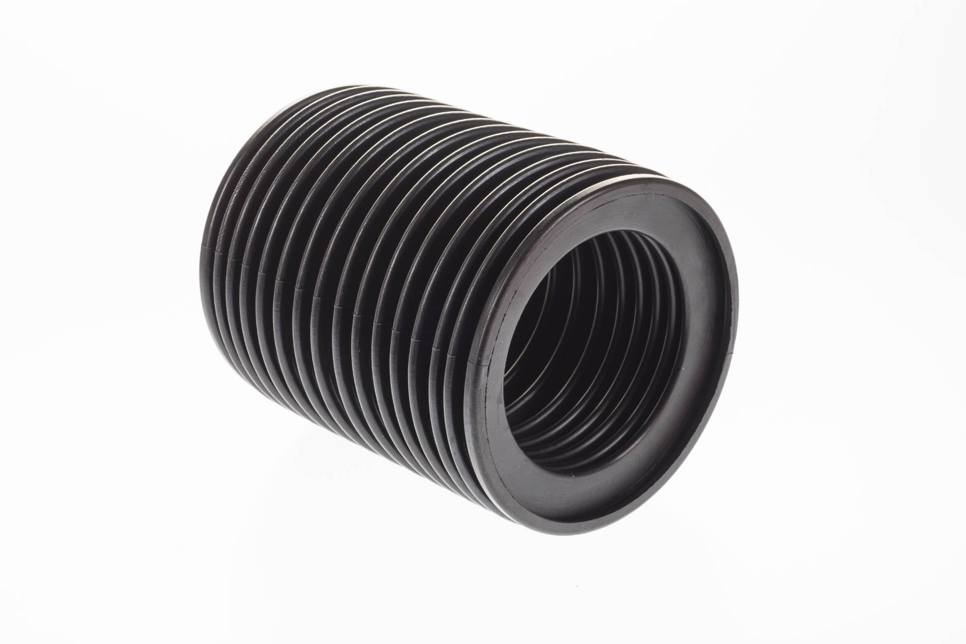 Bellows X-Large Short Black Rubber EPDM - Modular Rubber Bellows Store