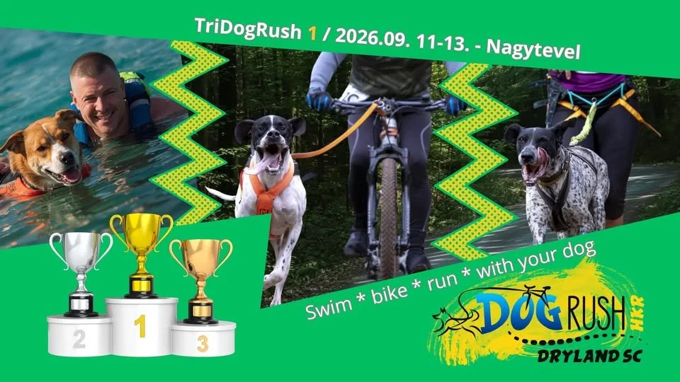 TriDogRush - Swim * Bike * Run with your Dog