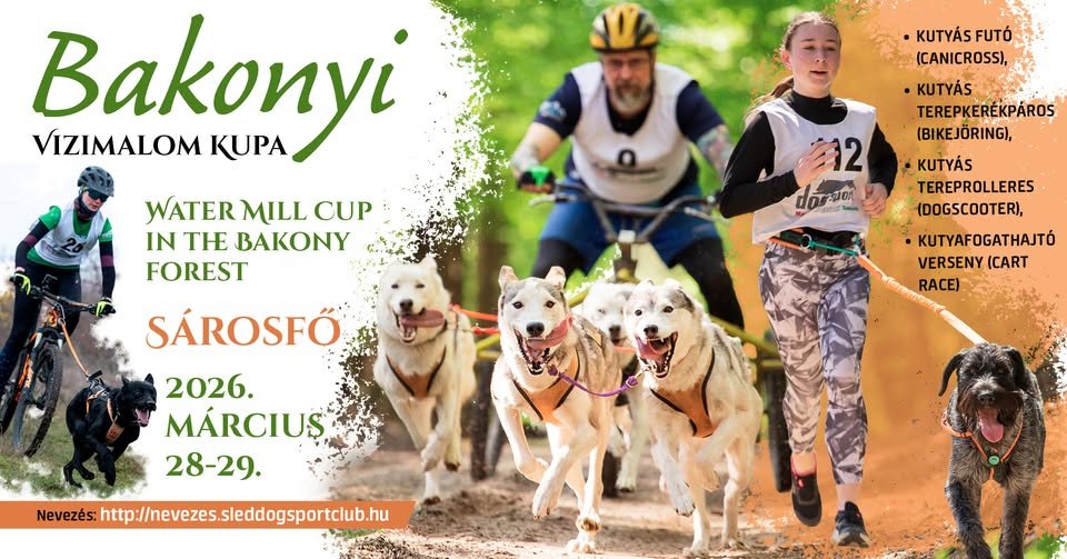 Bakonyi Vizimalom kupa - Water Mill Cup in the Bakony Forest