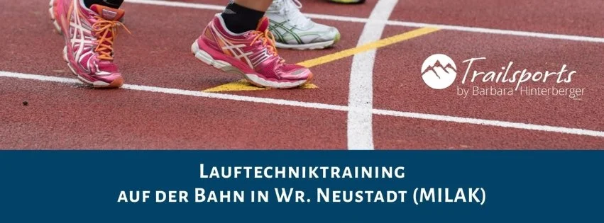 Lauftechniktraining auf der Bahn in Wr. Neustadt 2. termin