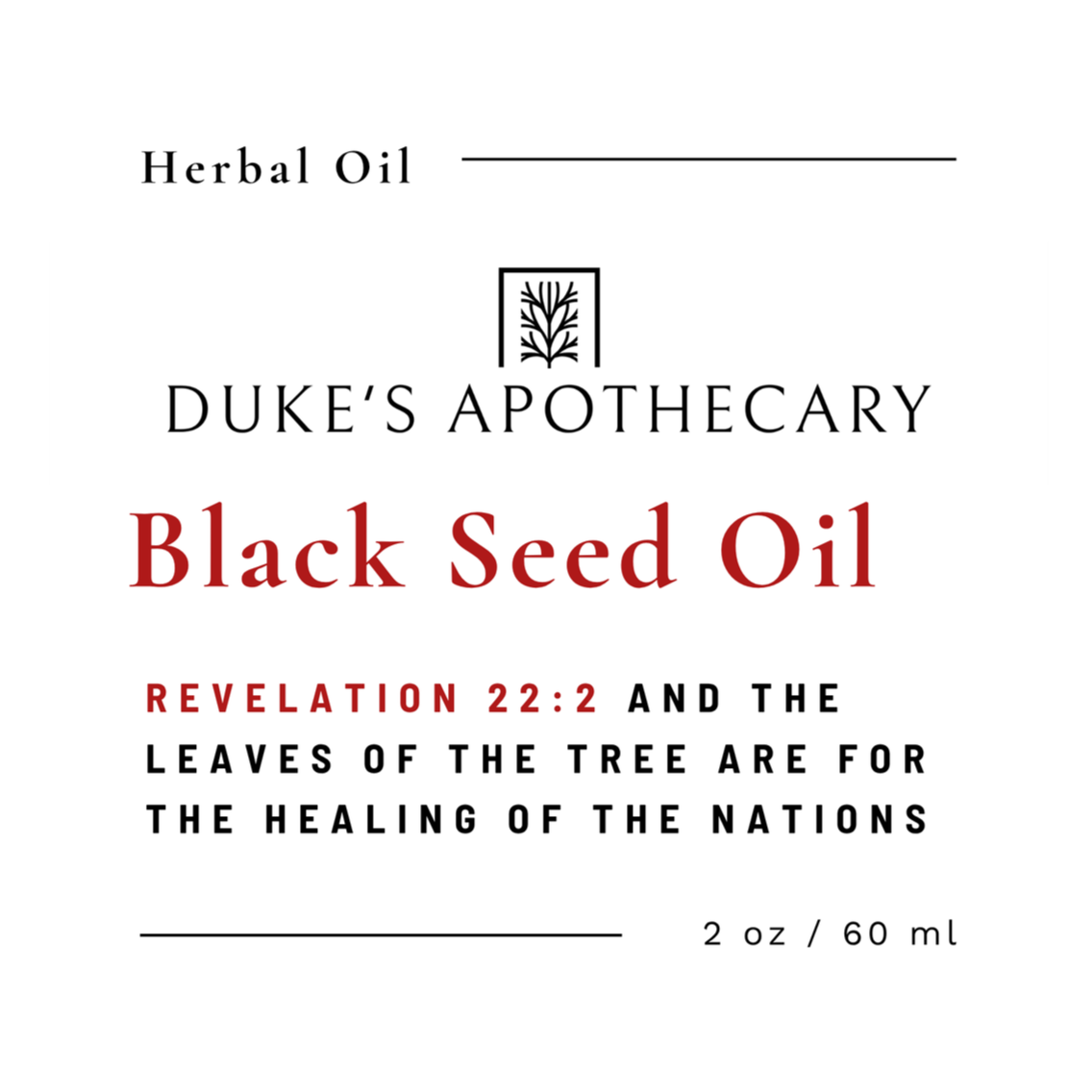 Black Seed Oil