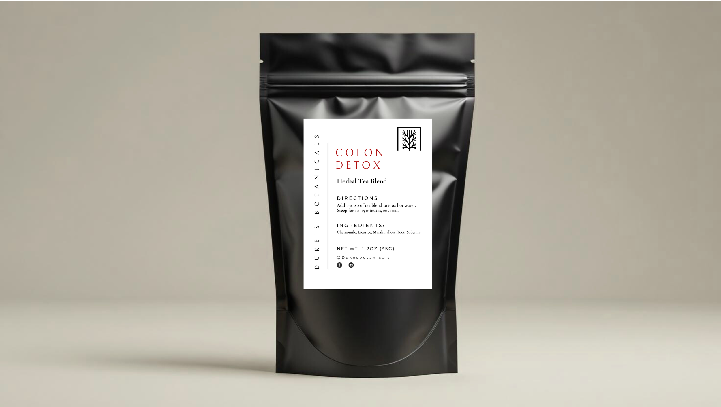 Colon Detox Herbal Tea Blend