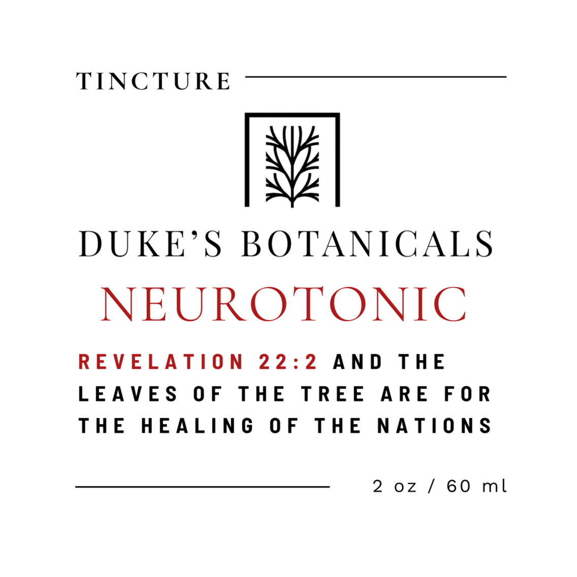 NeuroTonic Tincture