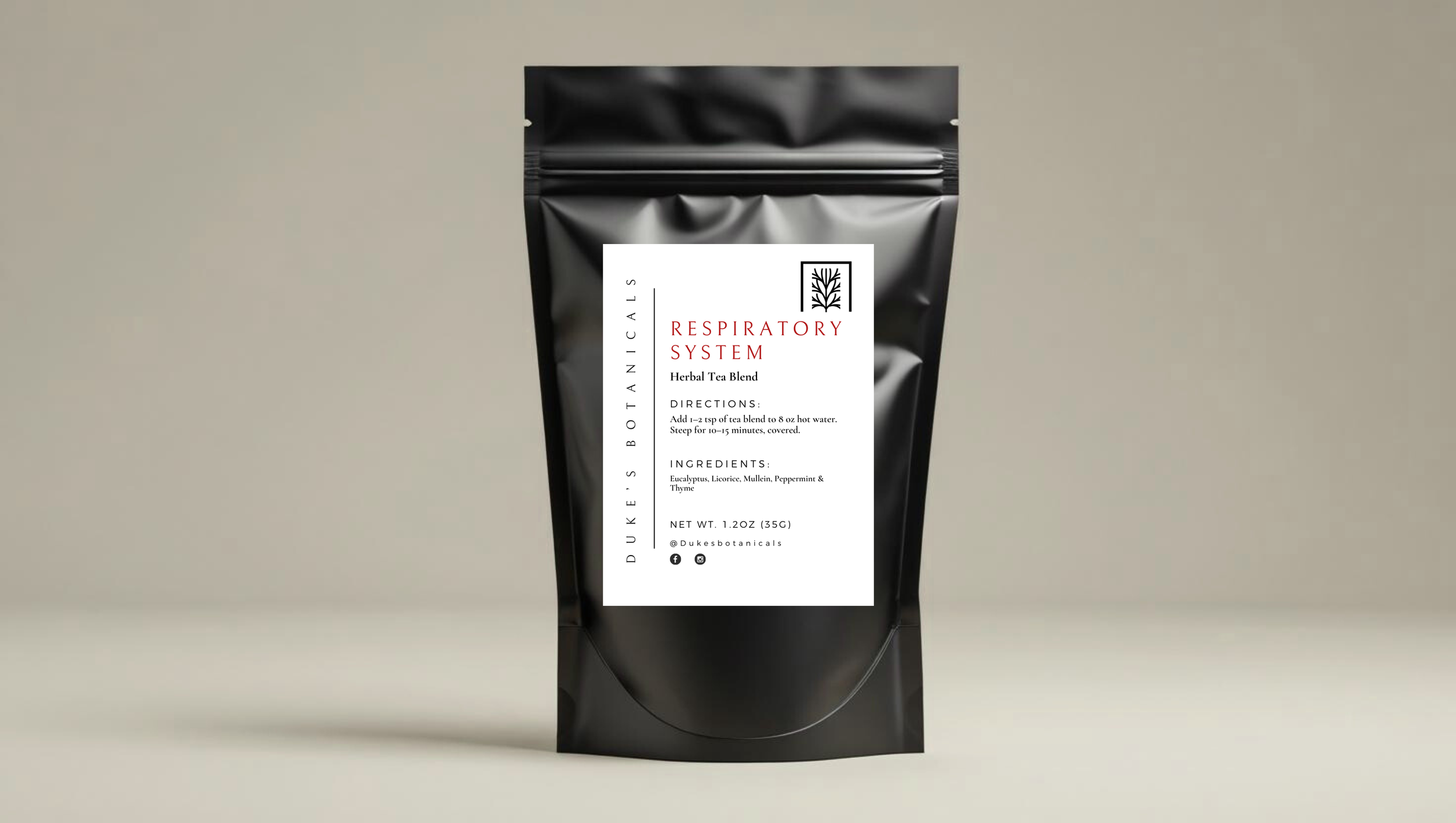 Respiratory + Lung Support Herbal Tea Blend