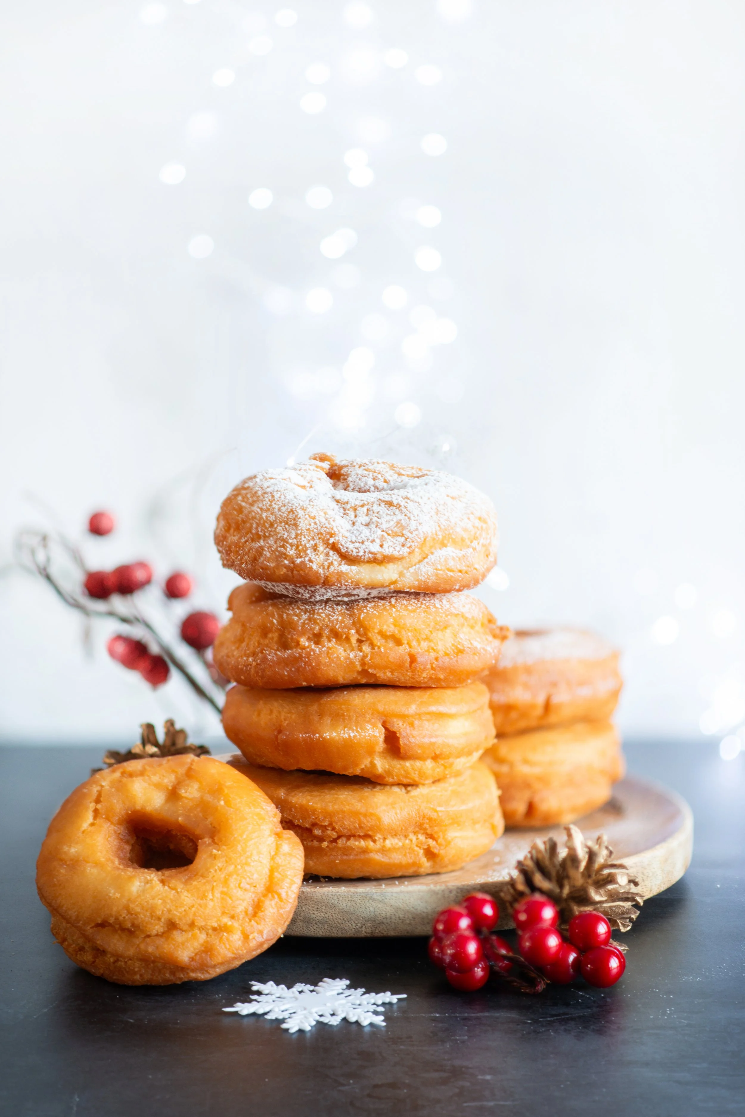 Beigne et sirop aux pommes