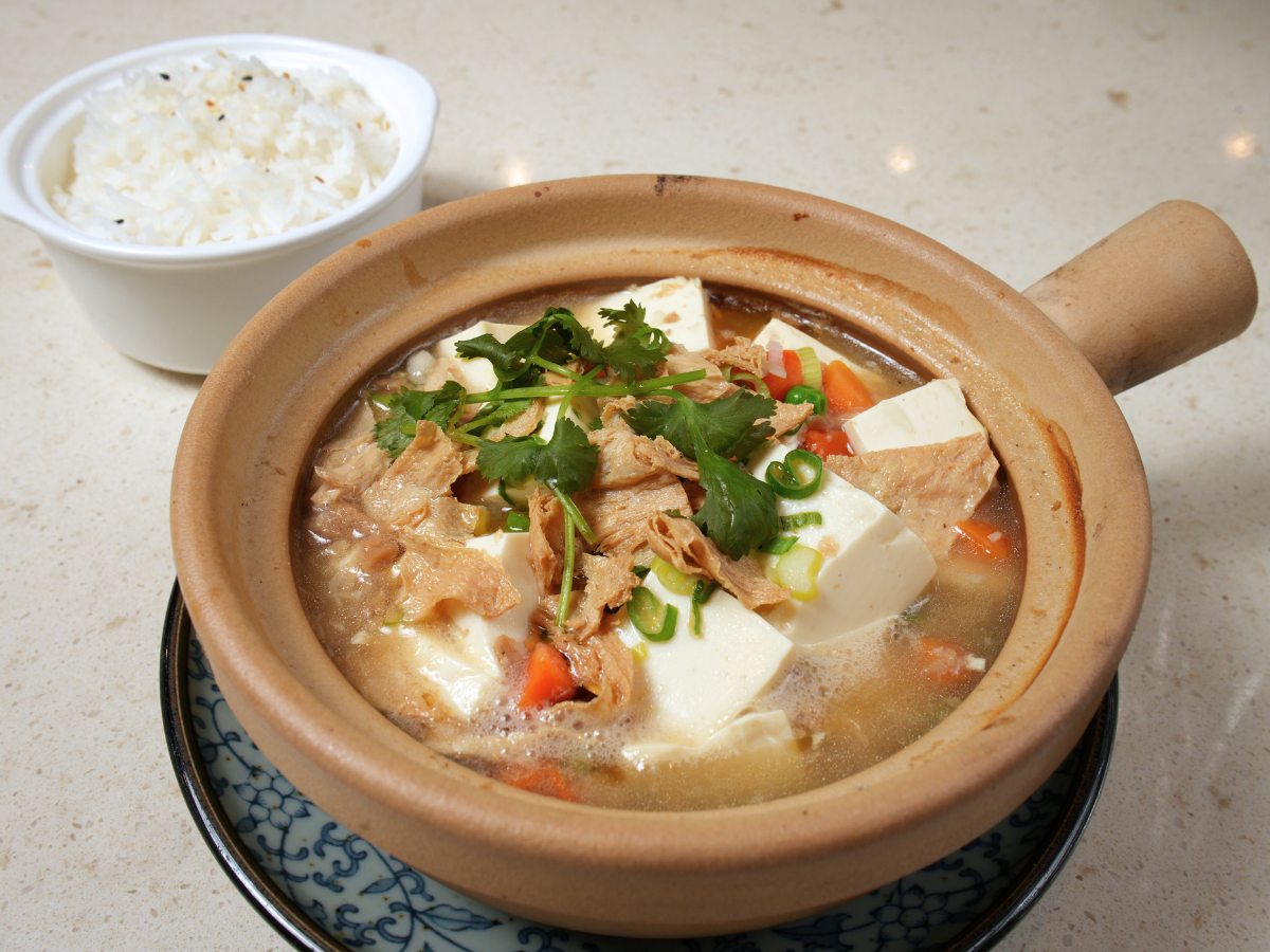 Stew Tofu Claypot