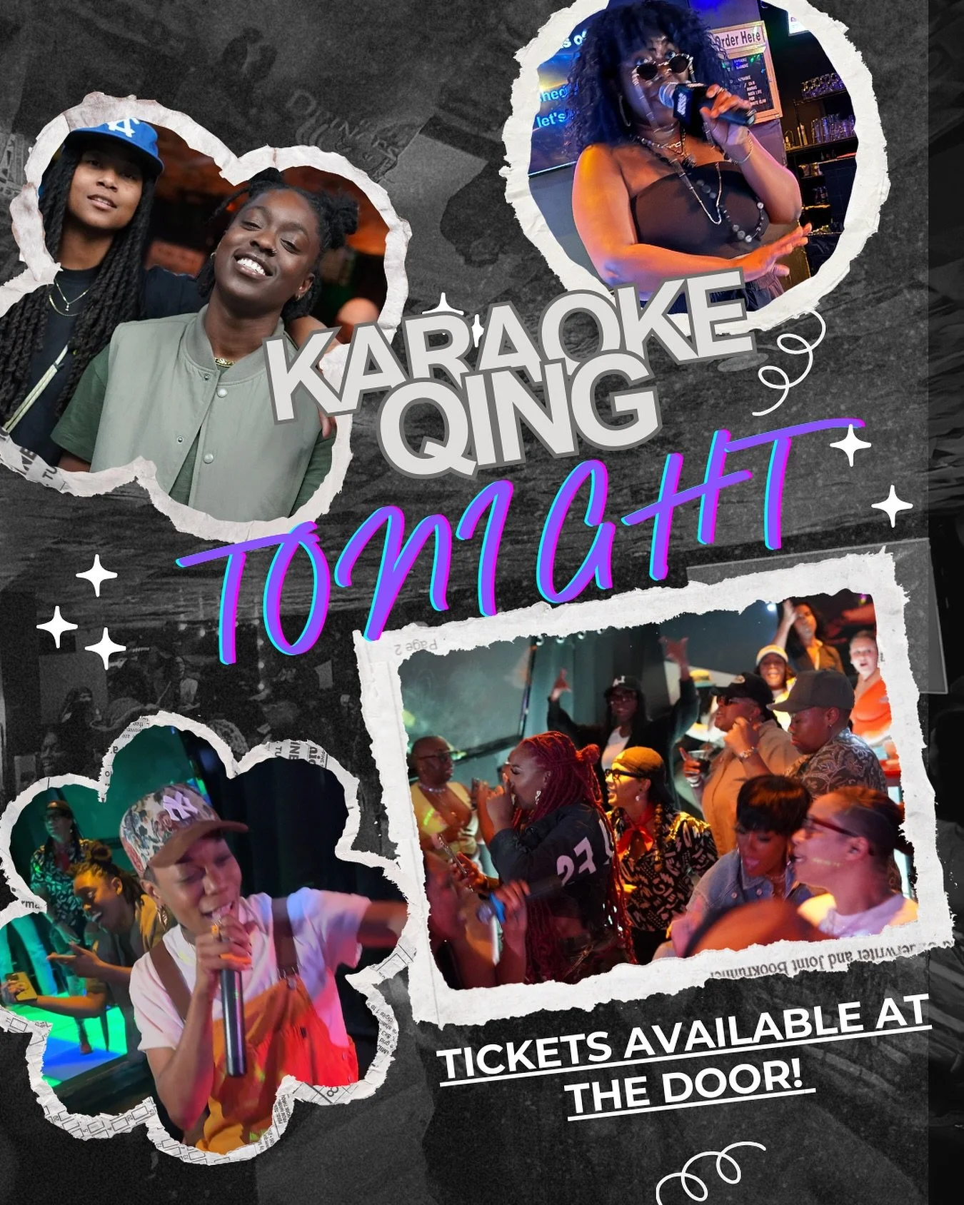 We&rsquo;re so happy to be back in LA and can&rsquo;t wait to squeeze all of yall tonight!  #KARAOKEQINGLA is back and we&rsquo;re outside tonight! If you were moving slow, tickets are still available in the link and we&rsquo;re selling them at the d
