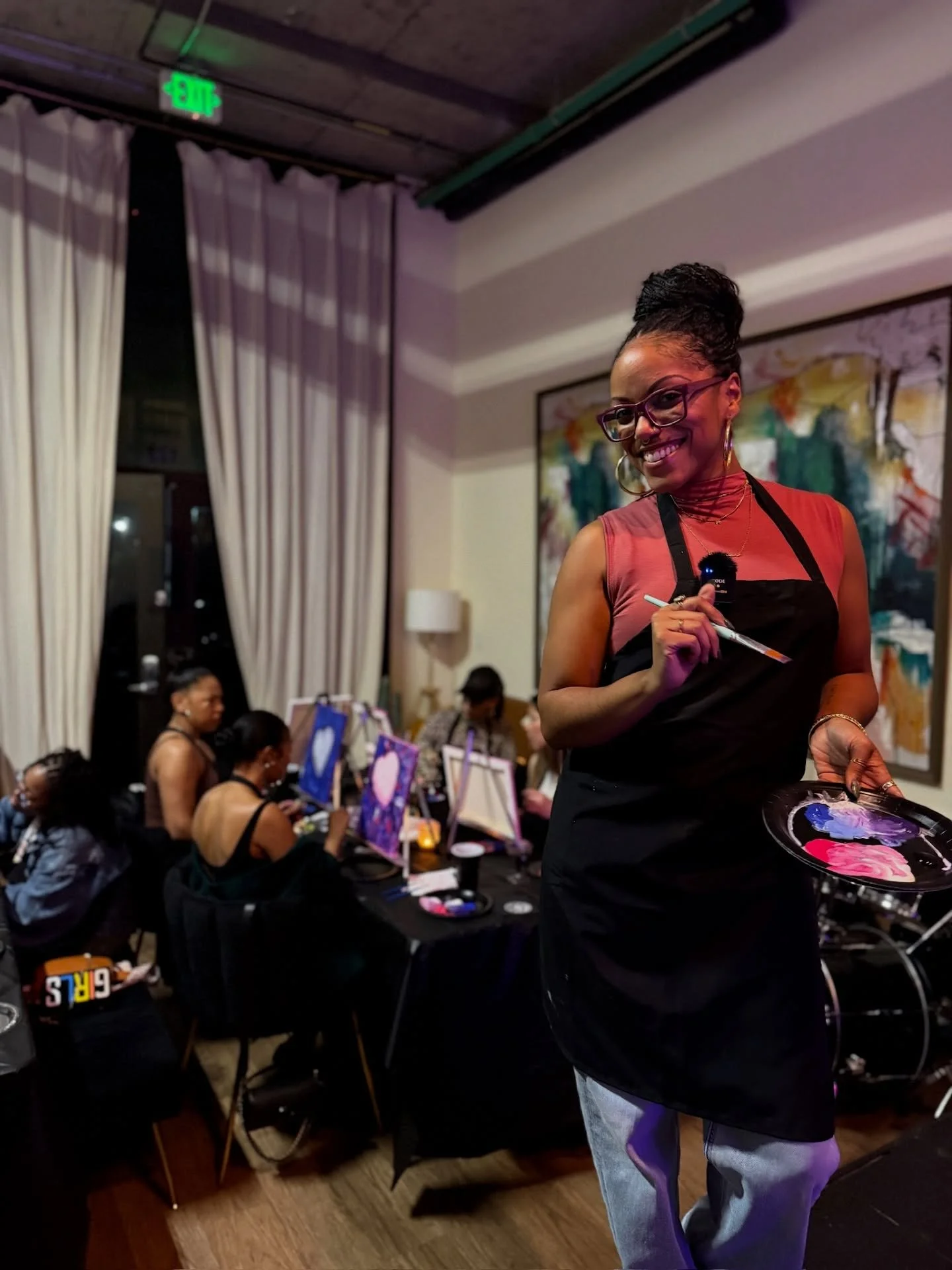 🎨✨ Sip, paint, and vibe with us! Hella Good is bringing you a night of creativity, connection, and a little liquid courage &mdash; hosted by the incomparable MyLin. @thisismylin 🍷🖌️

Whether you&rsquo;re here for the art, the laughs, or just the w