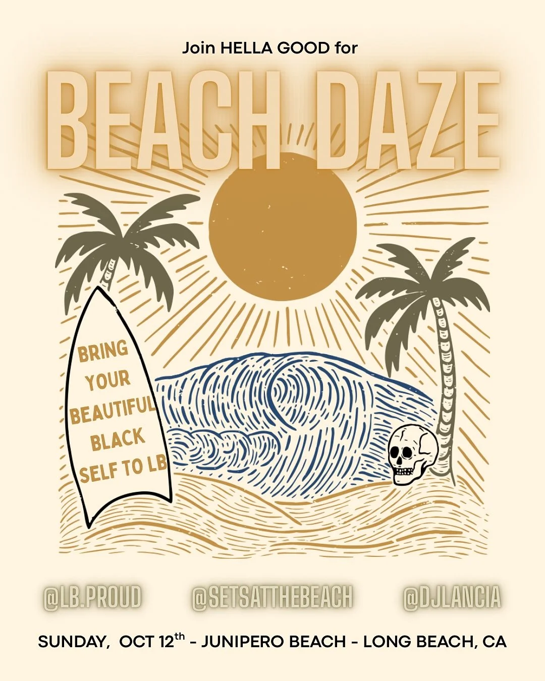 The summer might be ending but this is California baby! We&rsquo;re looking forward to a relaxing day in Long Beach enjoying the sun and the community. So we&rsquo;re hopping on board to promote the amazing things this community is already producing 