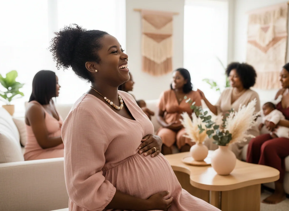 mental health support during pregnancy for Black women preparing for motherhood