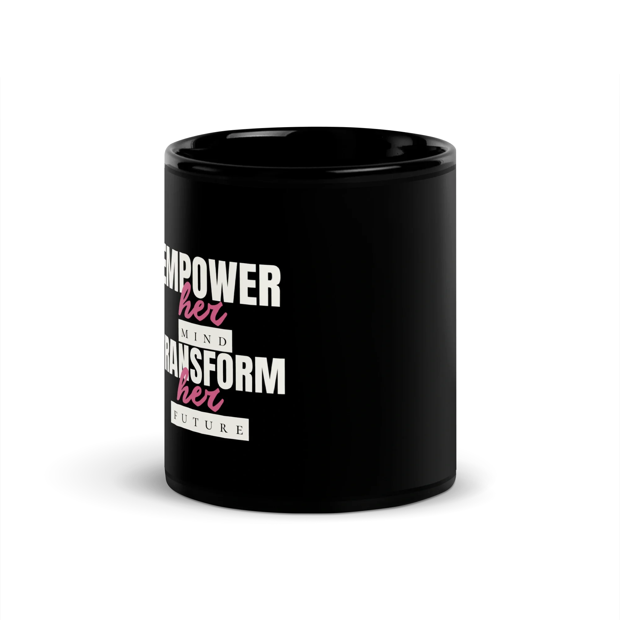 Black Glossy Mug