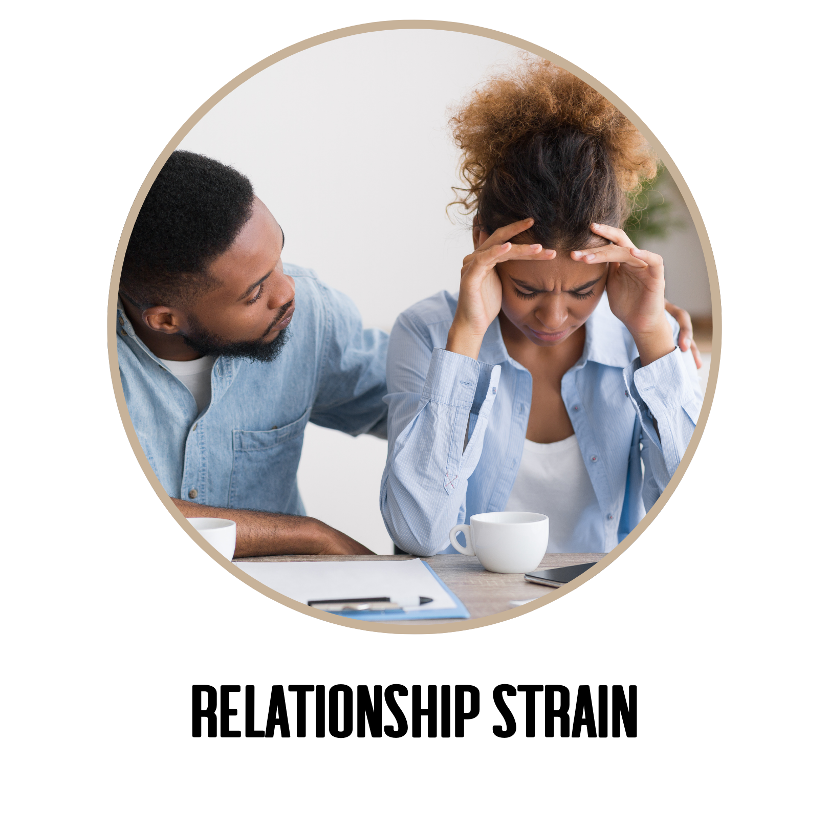 Relationship strain
Feeling unsupported
Misunderstood
Overly critical of yourself and others